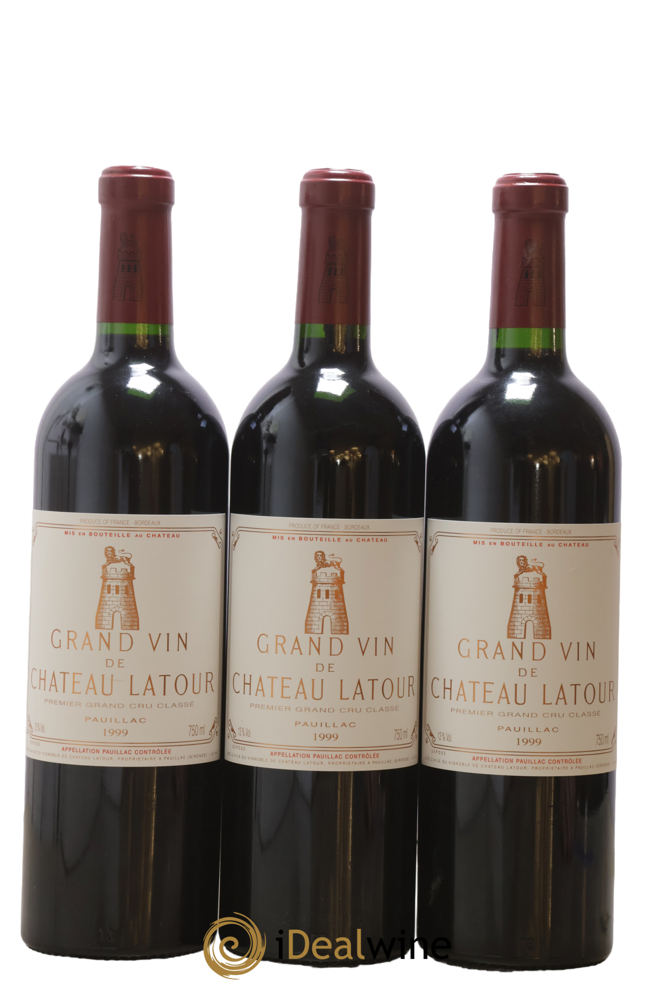 Château Latour 1er Grand Cru Classé 1999 - Lot of 6 bottles - 3