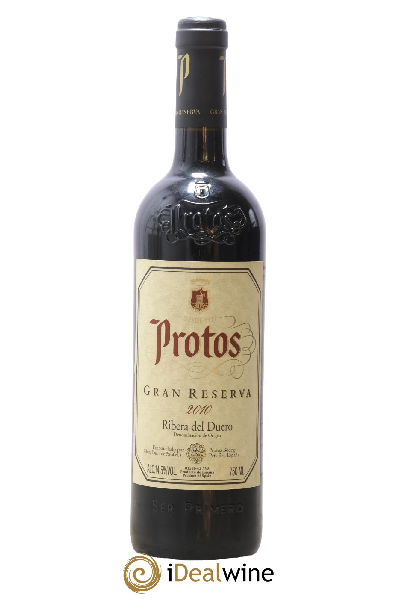 Ribera Del Duero DO Gran Reserva Bodega Protos 2010 - Lot de 1 bouteille - 0