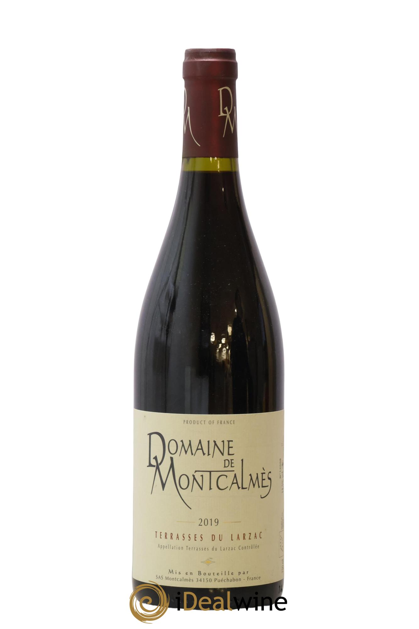 Terrasses du Larzac Domaine de Montcalmès Frédéric Pourtalié 2019 - Lot of 1 bottle - 0