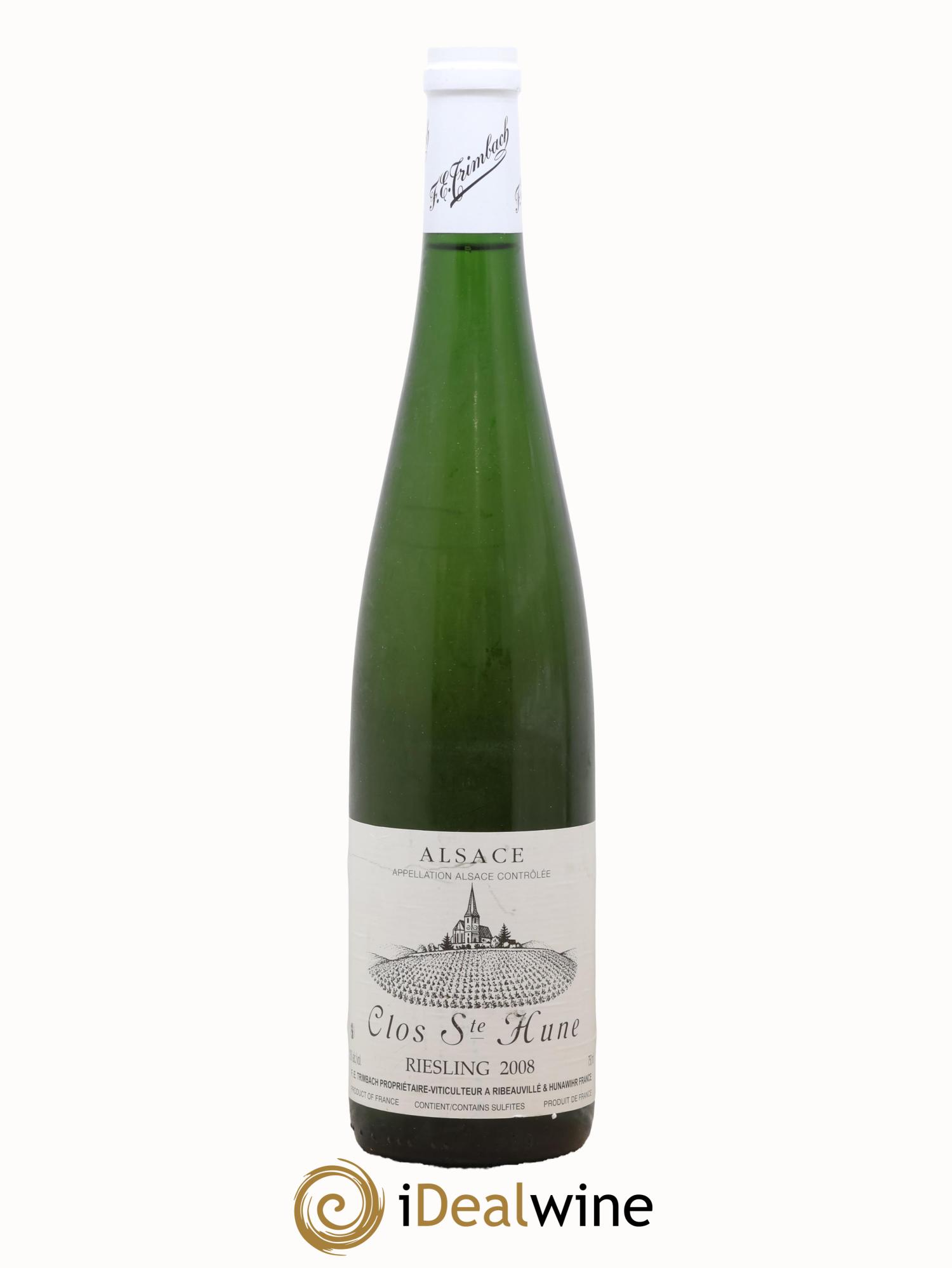 Alsace Riesling Clos Sainte-Hune Trimbach (Domaine) 2008 - Lot de 1 bouteille - 0