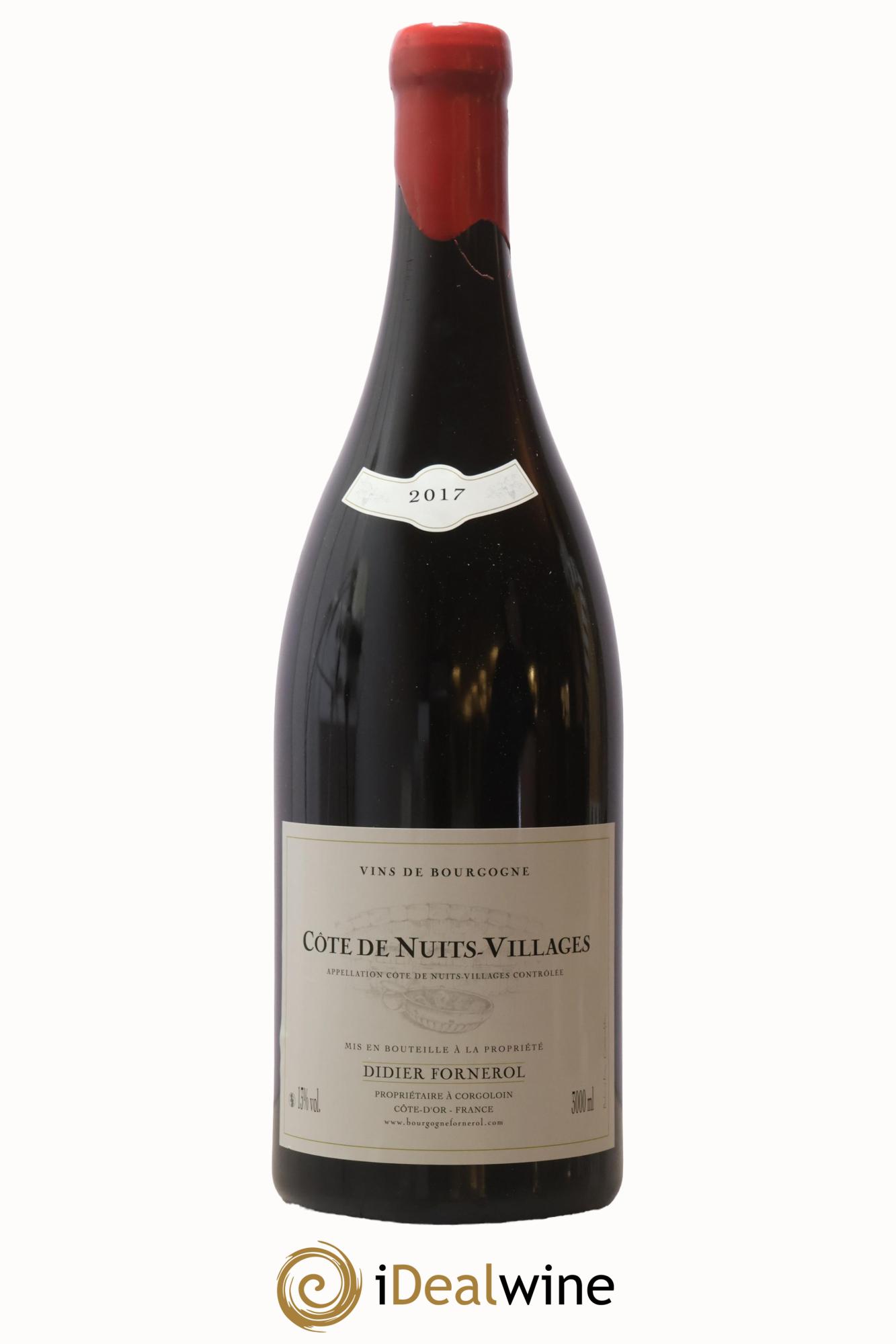 Côte de Nuits-Villages Didier Fornerol 2017 - Lot de 1 double magnum - 1