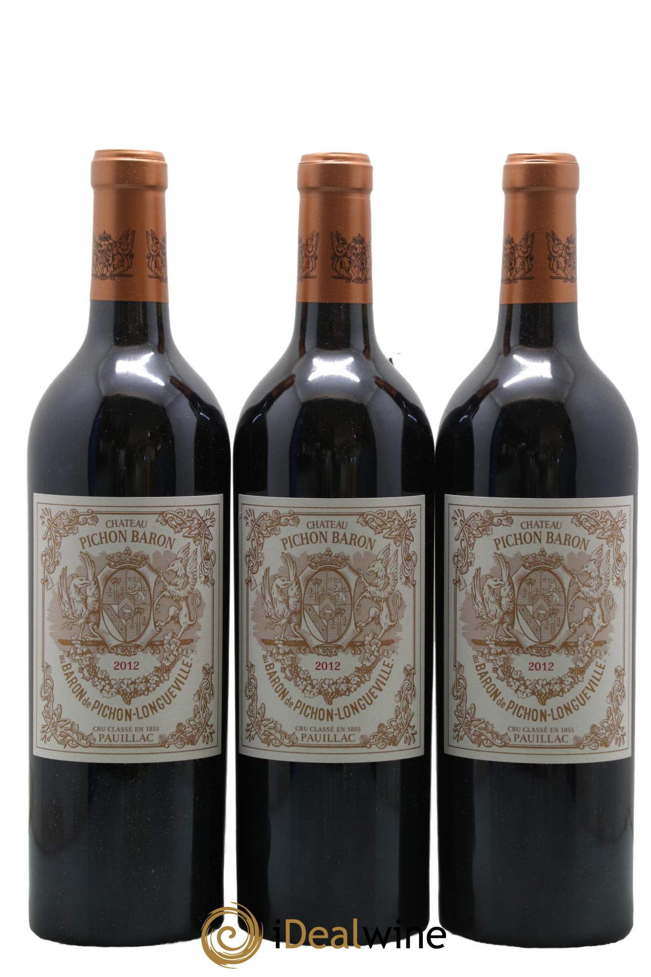 Pichon Longueville Baron 2ème Grand Cru Classé 2012 - Lot de 12 bouteilles - 4