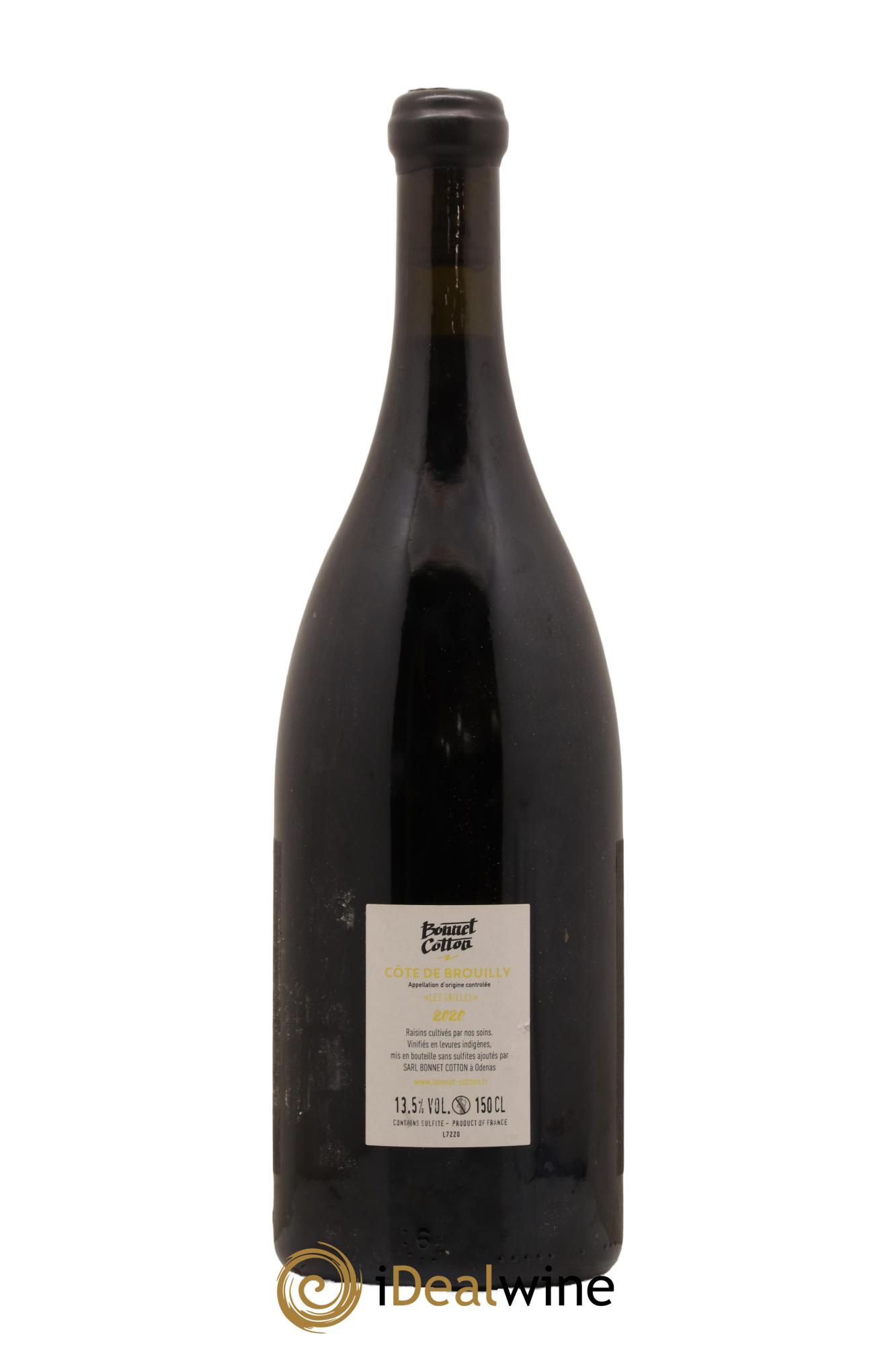 Côte de Brouilly Les Grillés Bonnet-Cotton (Domaine)  2020 - Posten von 1 Magnum - 1