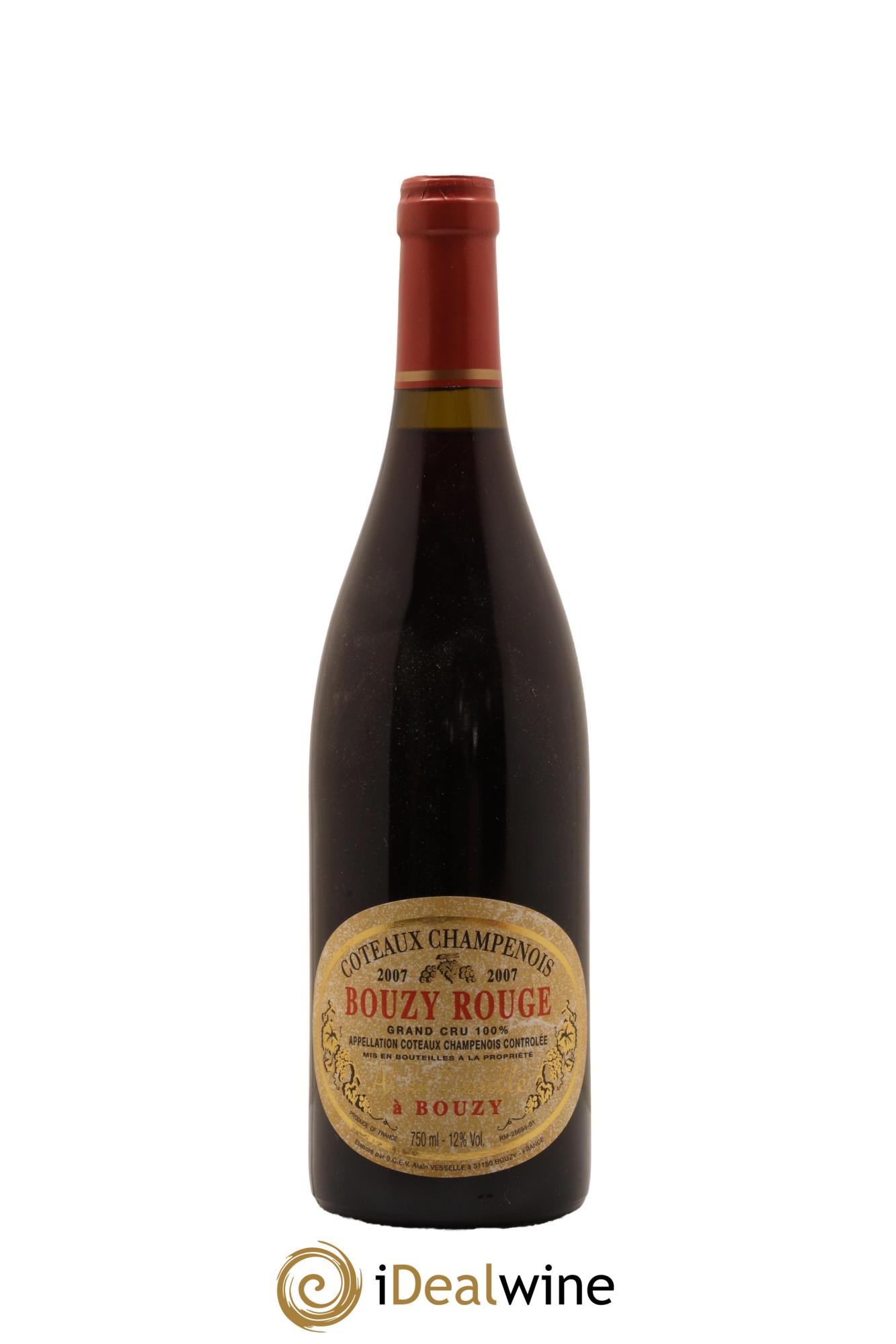 Coteaux Champenois Bouzy Vesselle 2007 - Lot de 1 bouteille - 0