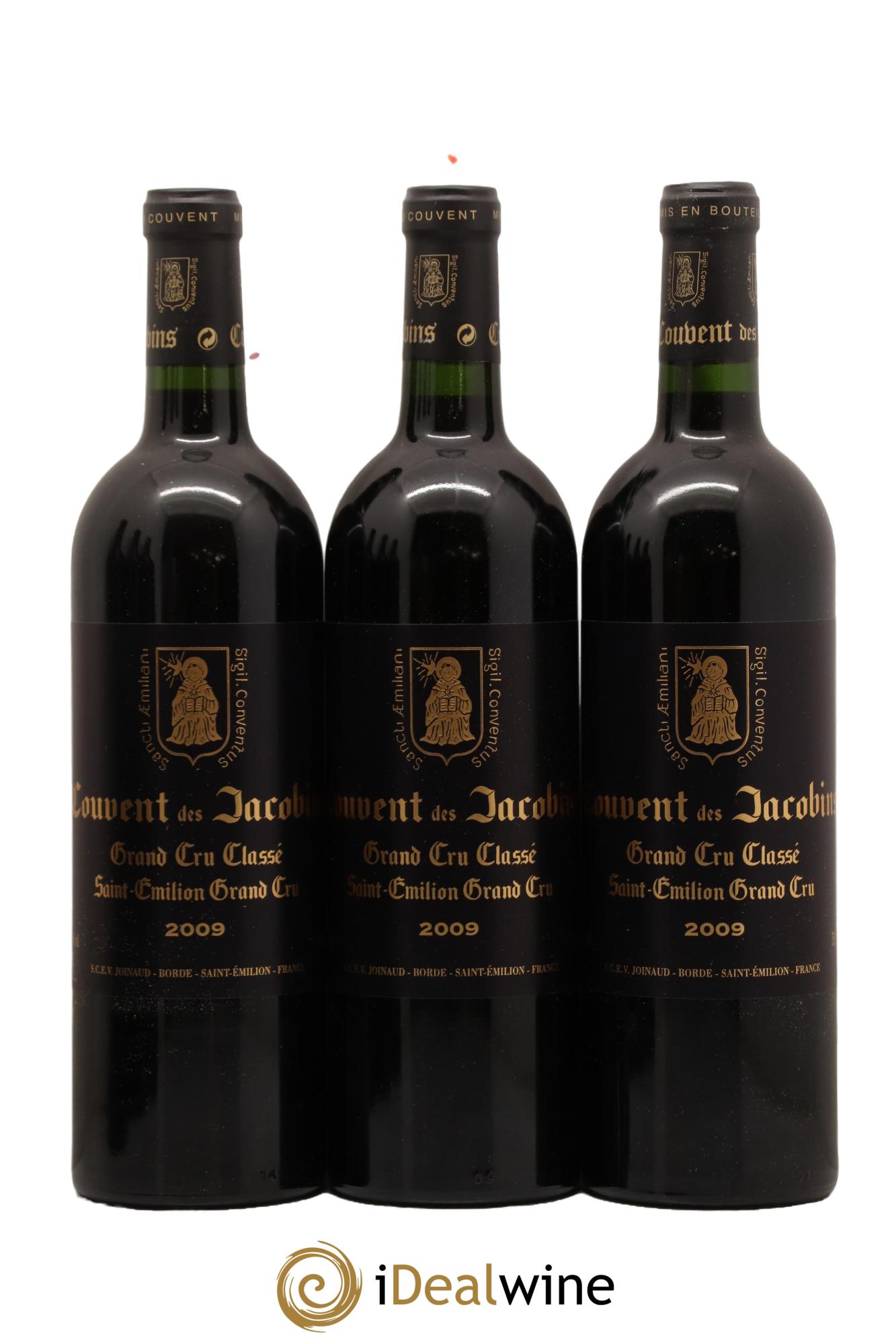 Château Couvent des Jacobins Grand Cru Classé 2009 - Lot de 12 bouteilles - 3