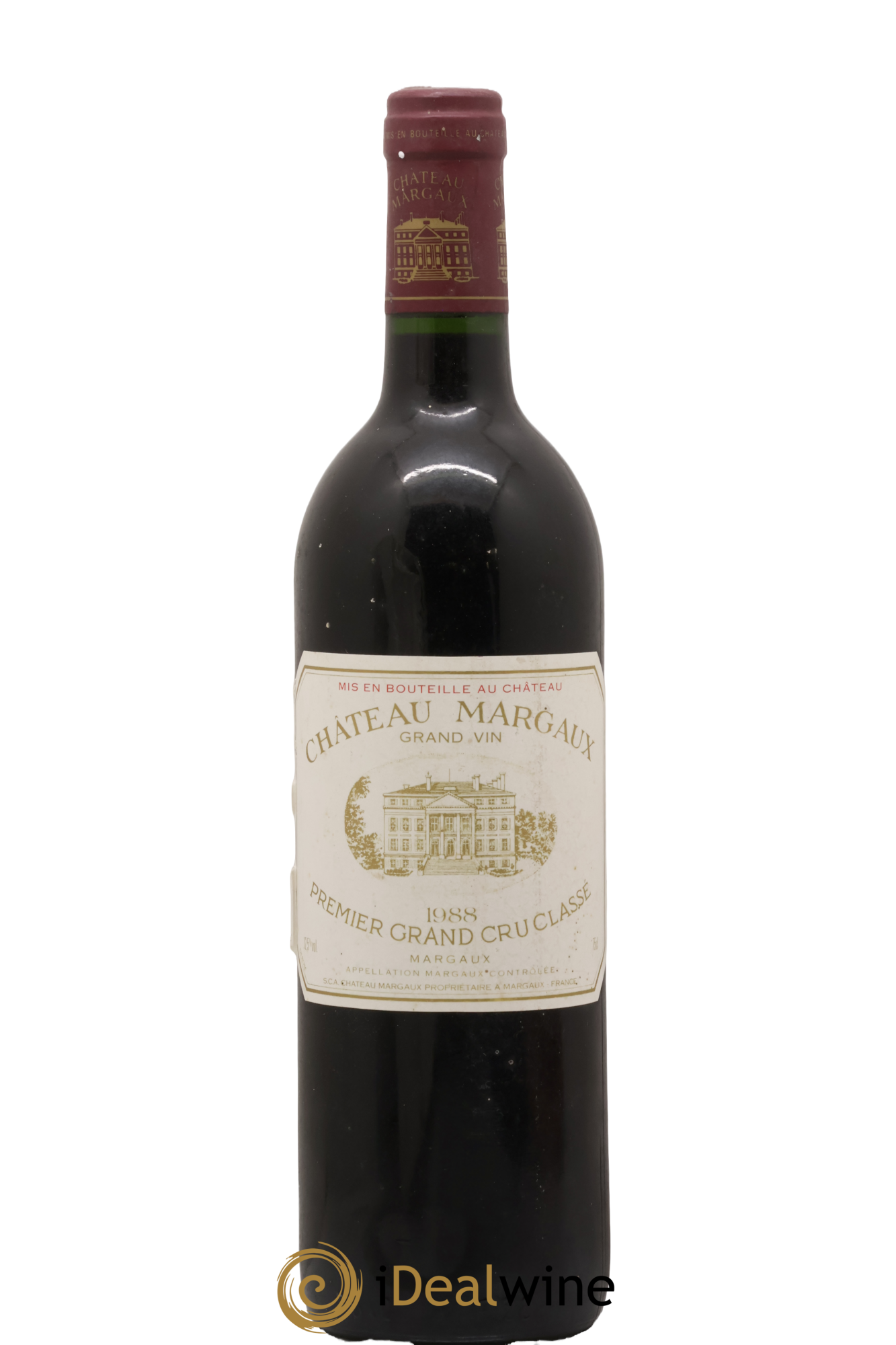 Château Margaux 1er Grand Cru Classé 1988 - Lot de 1 bouteille - 0