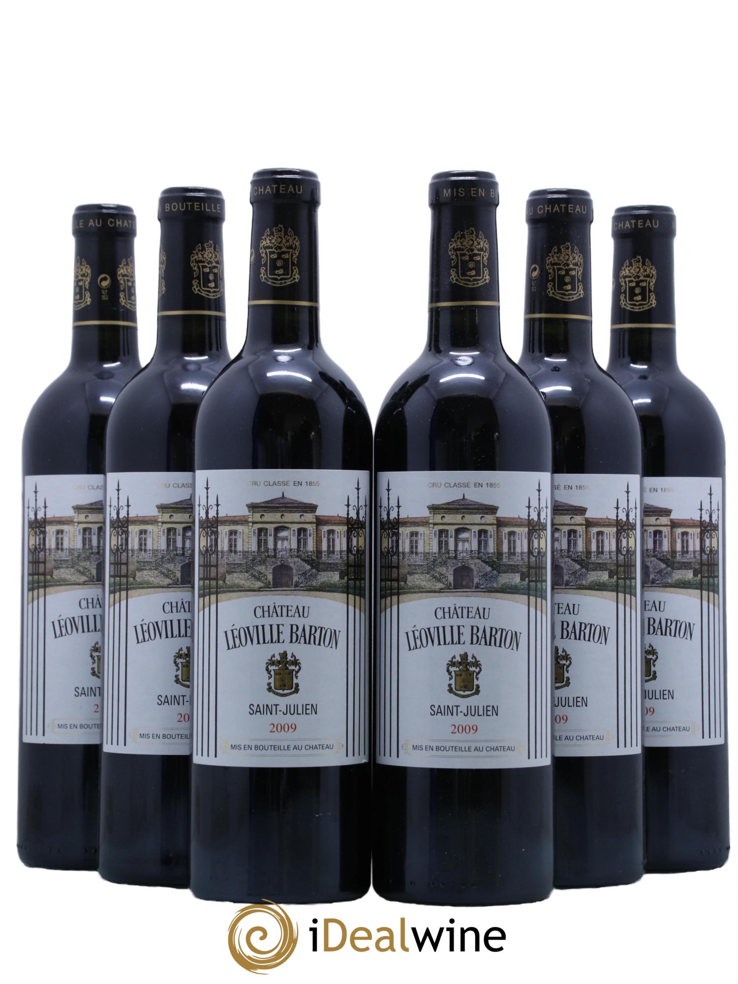 Château Léoville Barton 2ème Grand Cru Classé 2009 - Lot de 6 bouteilles - 0