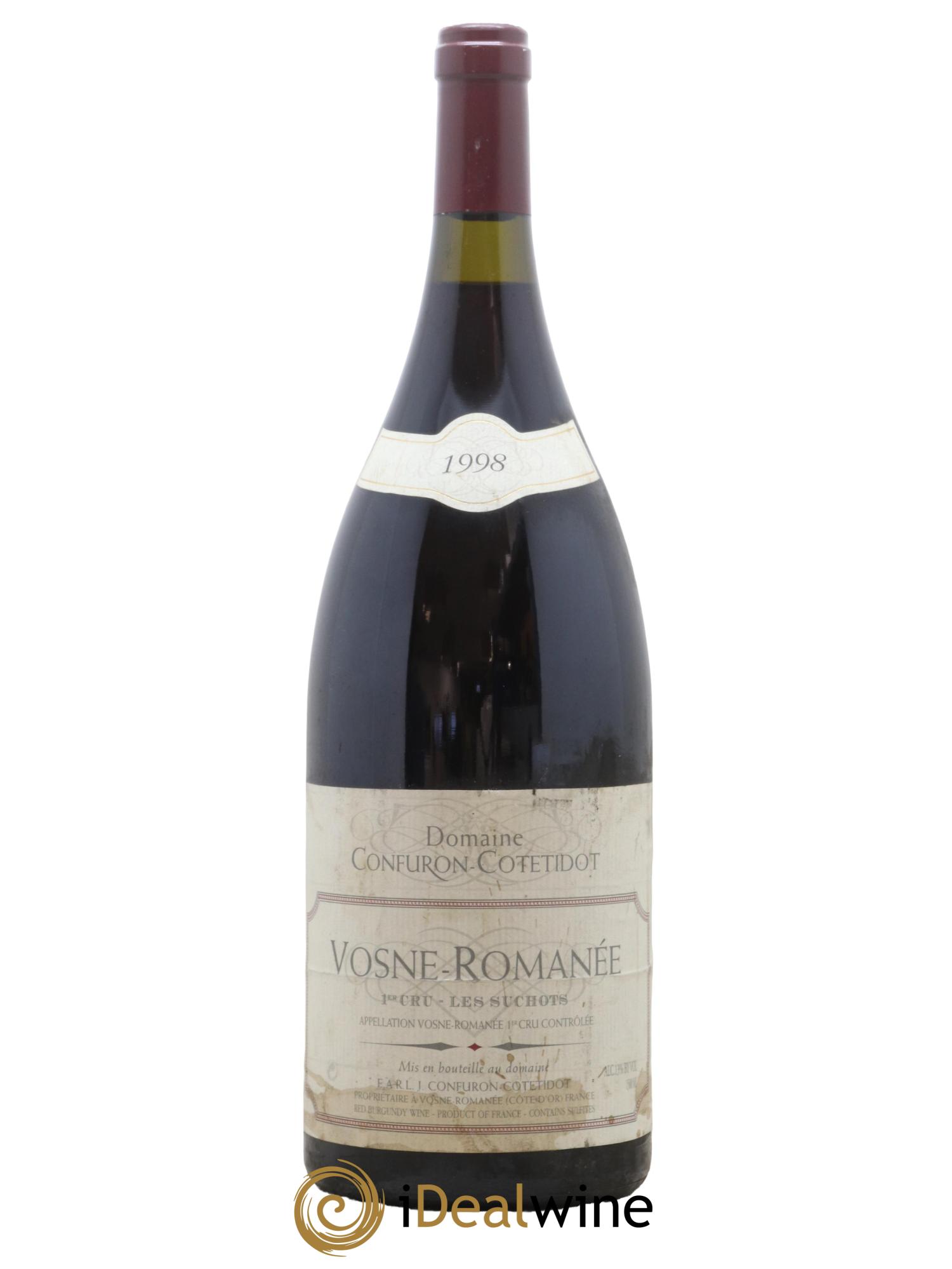 Vosne-Romanée 1er Cru Les Suchots Confuron-Cotetidot 1998 - Lot de 1 magnum - 0