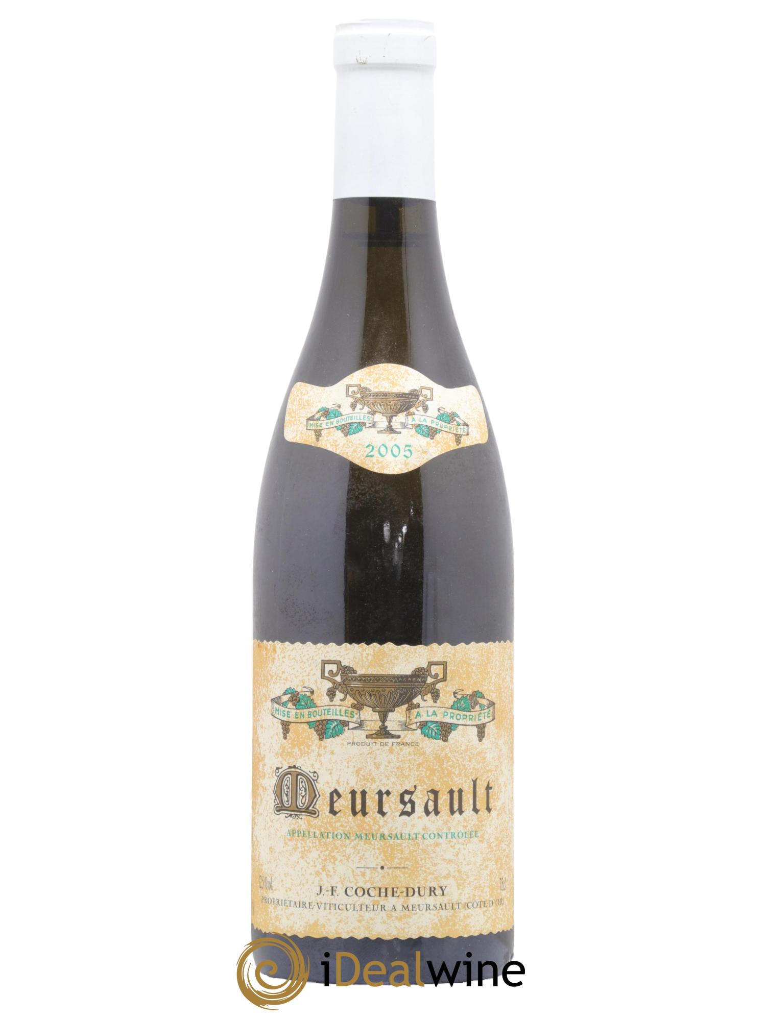 Meursault Coche Dury (Domaine) 2005 - Lot de 1 bouteille - 0