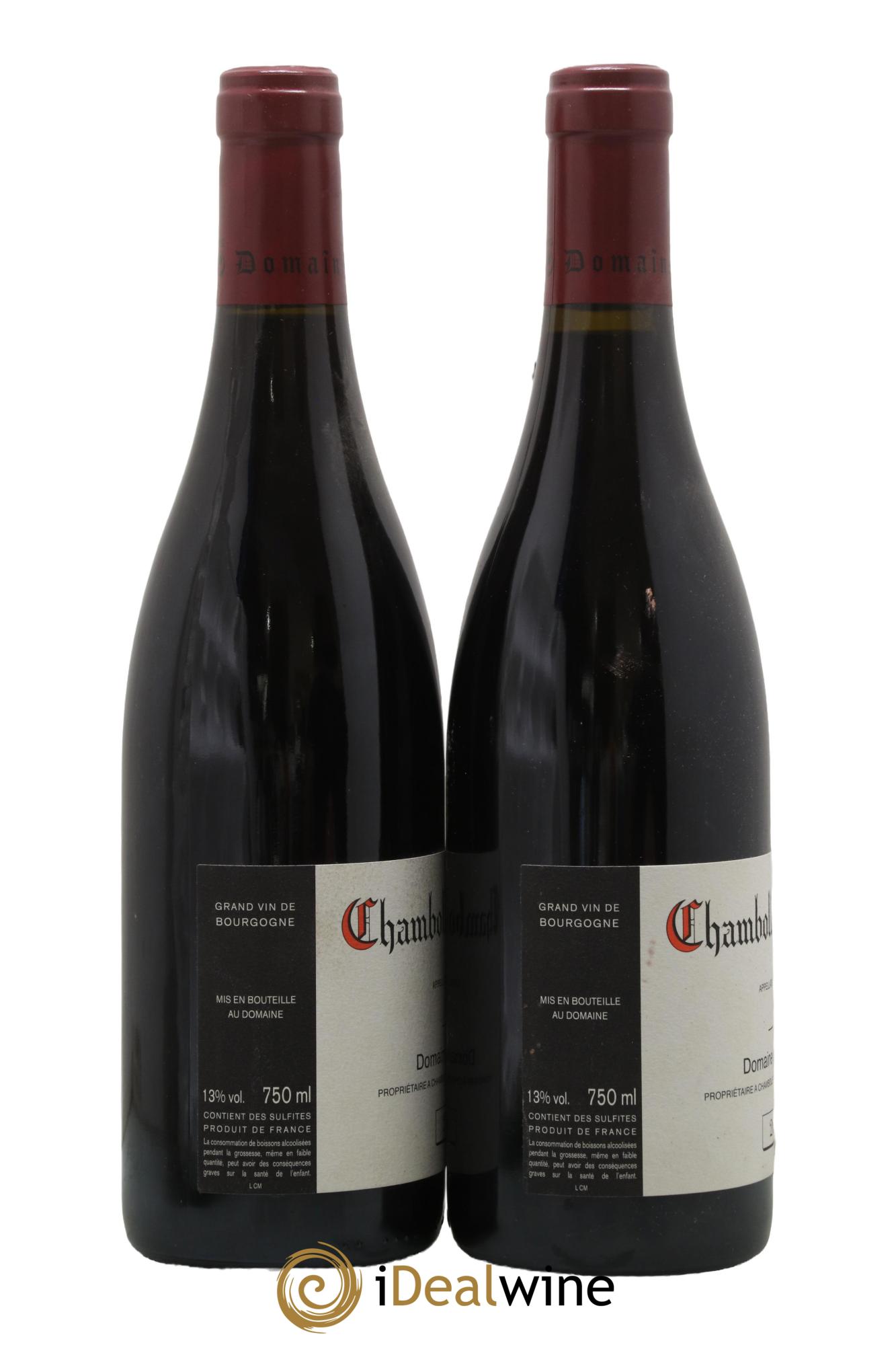 Chambolle-Musigny Georges Roumier (Domaine)  2011 - Posten von 2 Flaschen - 1
