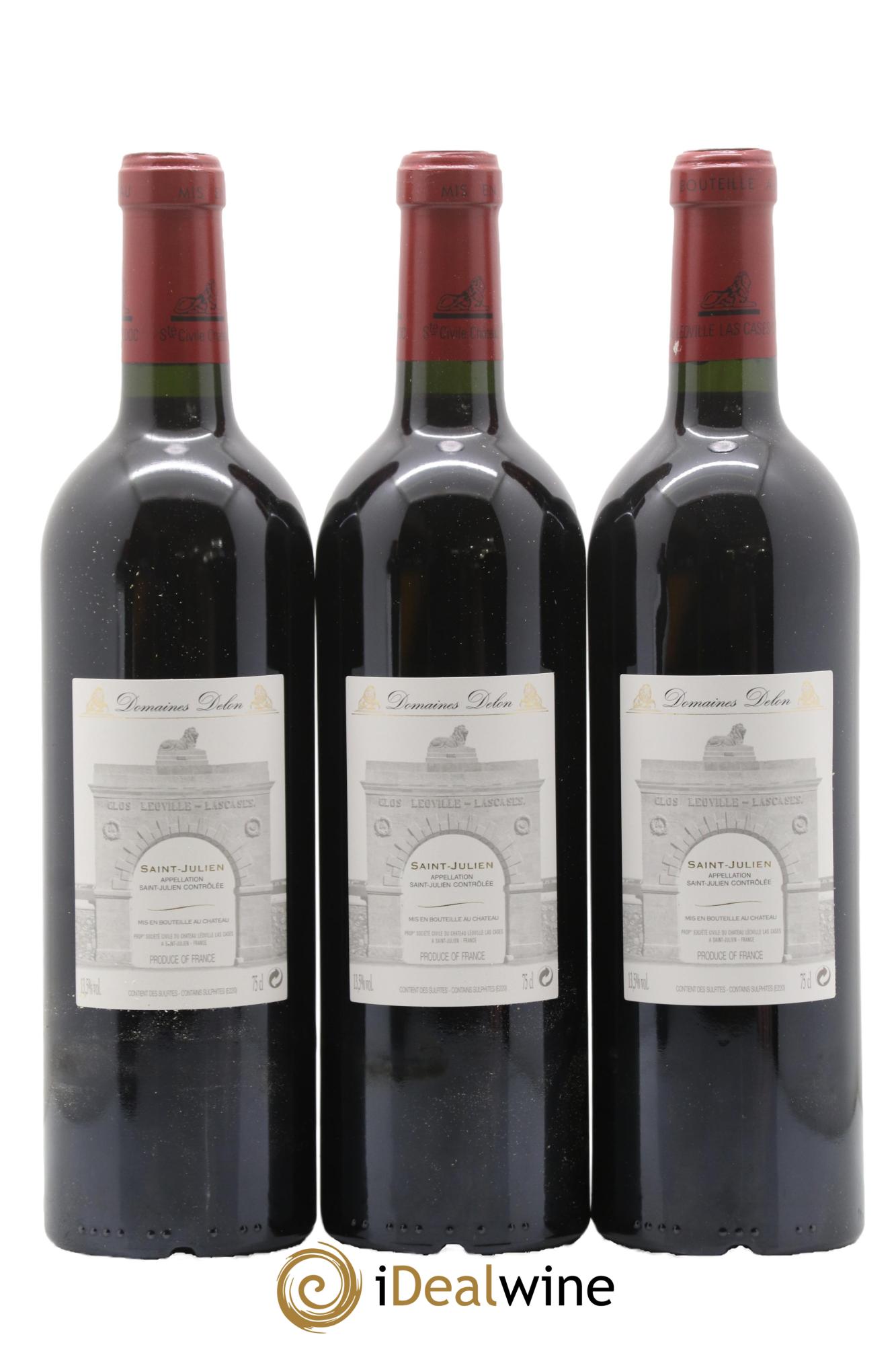 Château Léoville Las Cases 2ème Grand Cru Classé 2009 - Lot of 12 bottles - 8