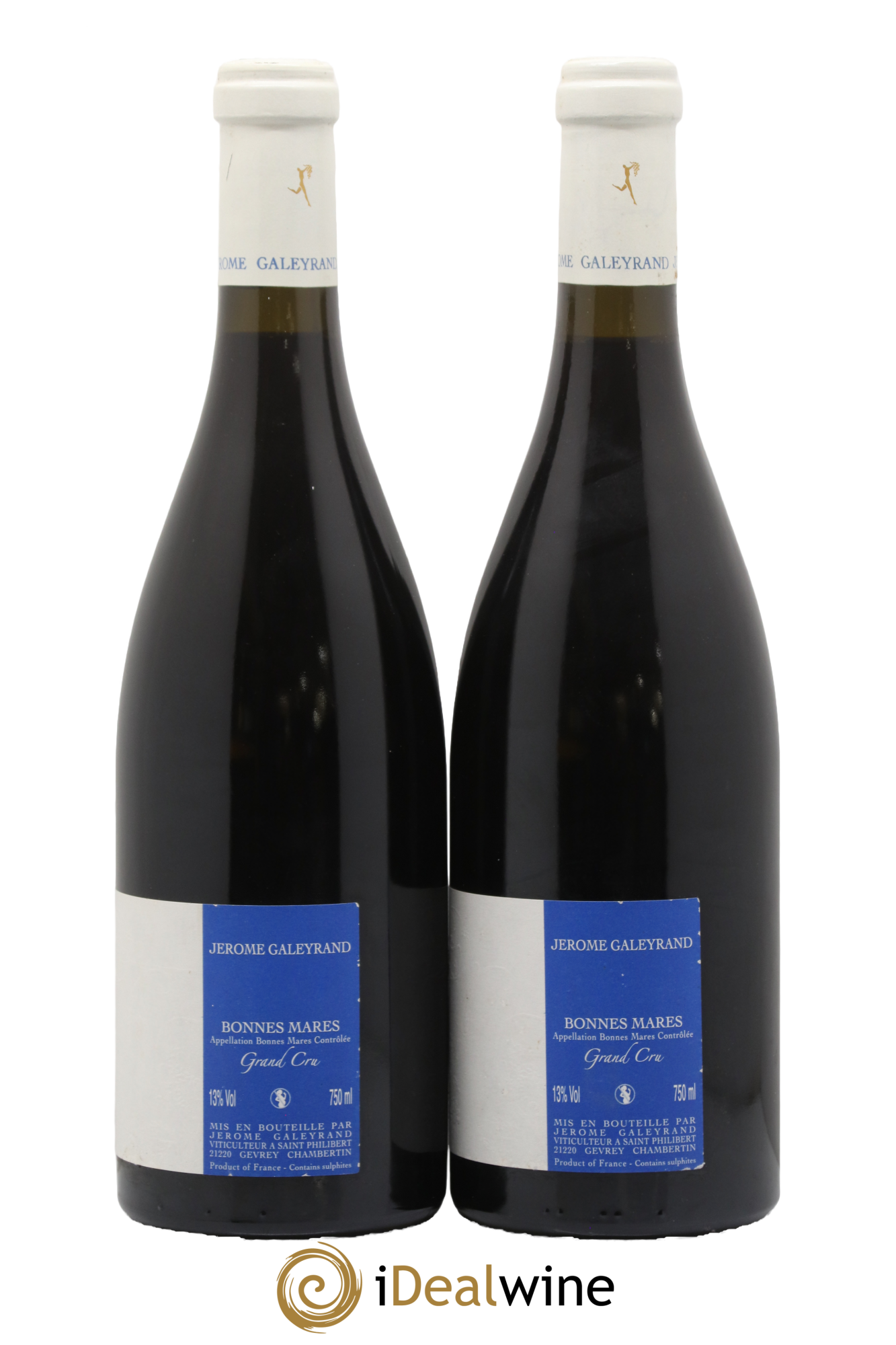 Bonnes-Mares Grand Cru Jérôme Galeyrand 2006 - Lot de 2 bouteilles - 1
