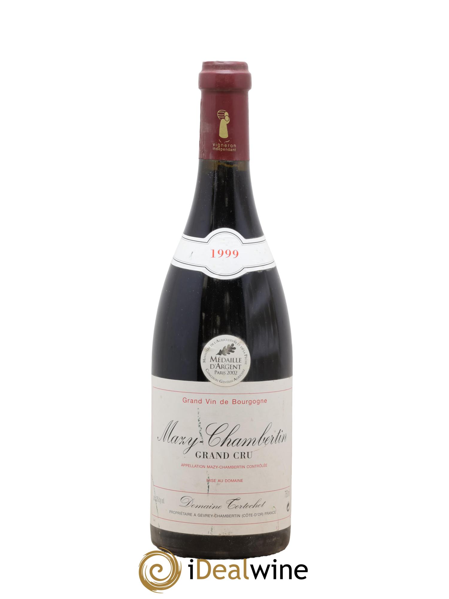 Mazis-Chambertin Grand Cru Tortochot (Domaine) 1999 - Lot de 1 bouteille - 0