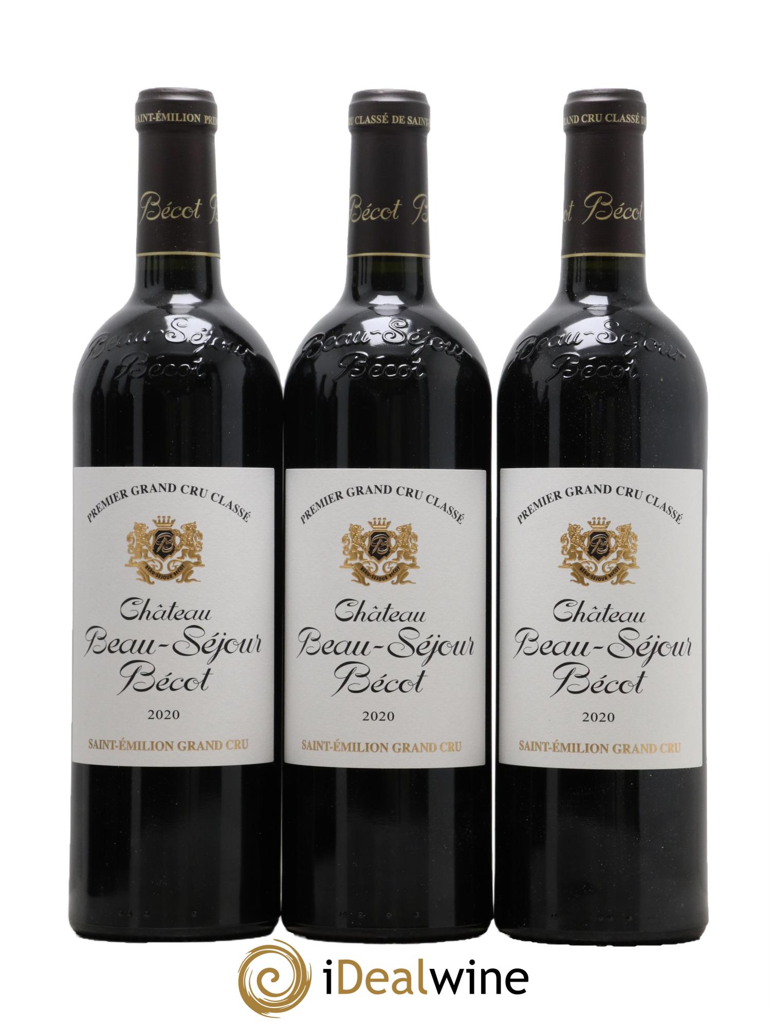 Château Beau-Séjour Bécot 1er Grand Cru Classé B 2020 - Lot de 6 bouteilles - 2
