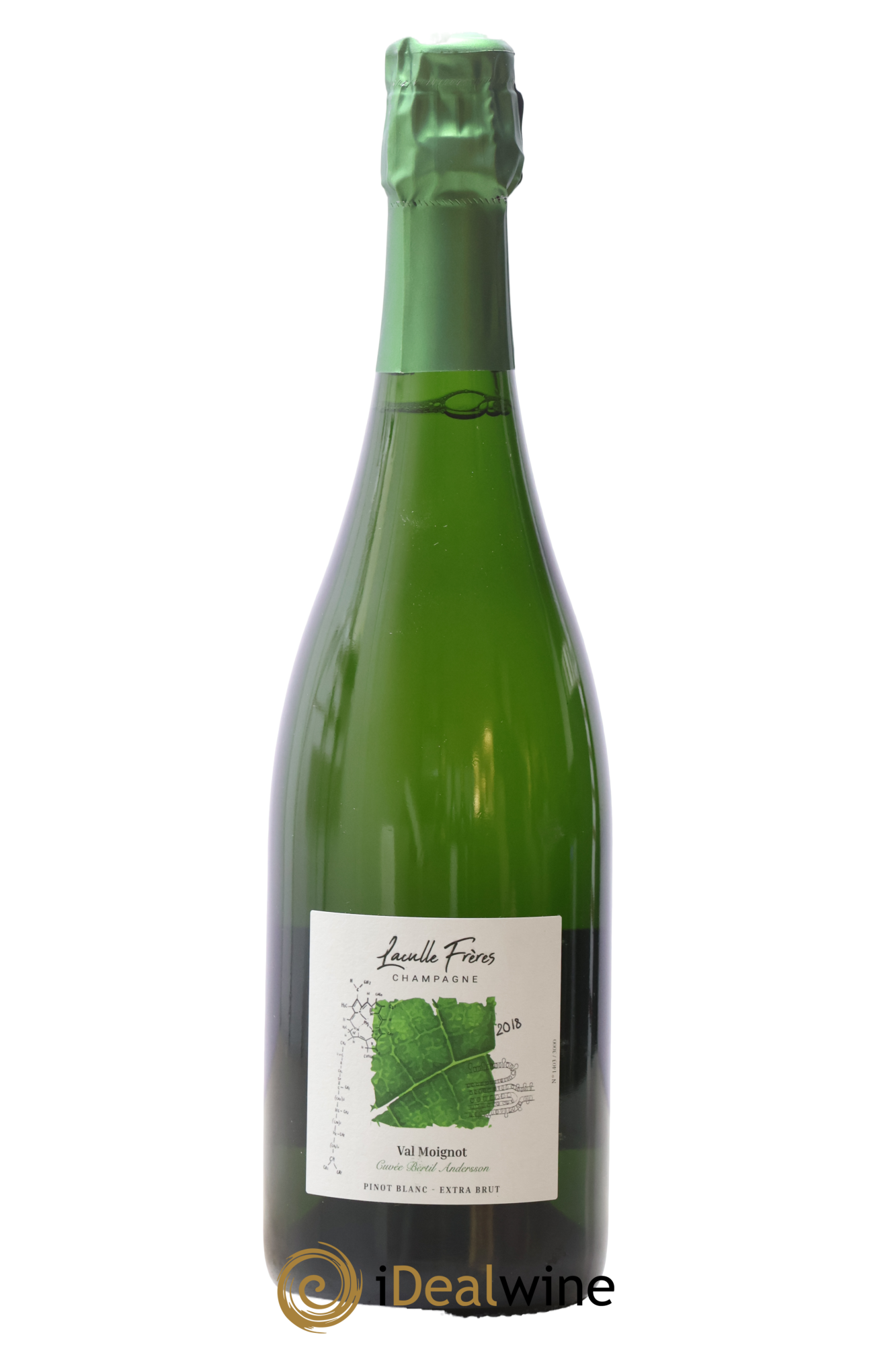 Champagne Extra-Brut Cuvée Bertil Anderson Val Moignot Champagne Laculle Frères 2018 - Lote de 1 botella - 0