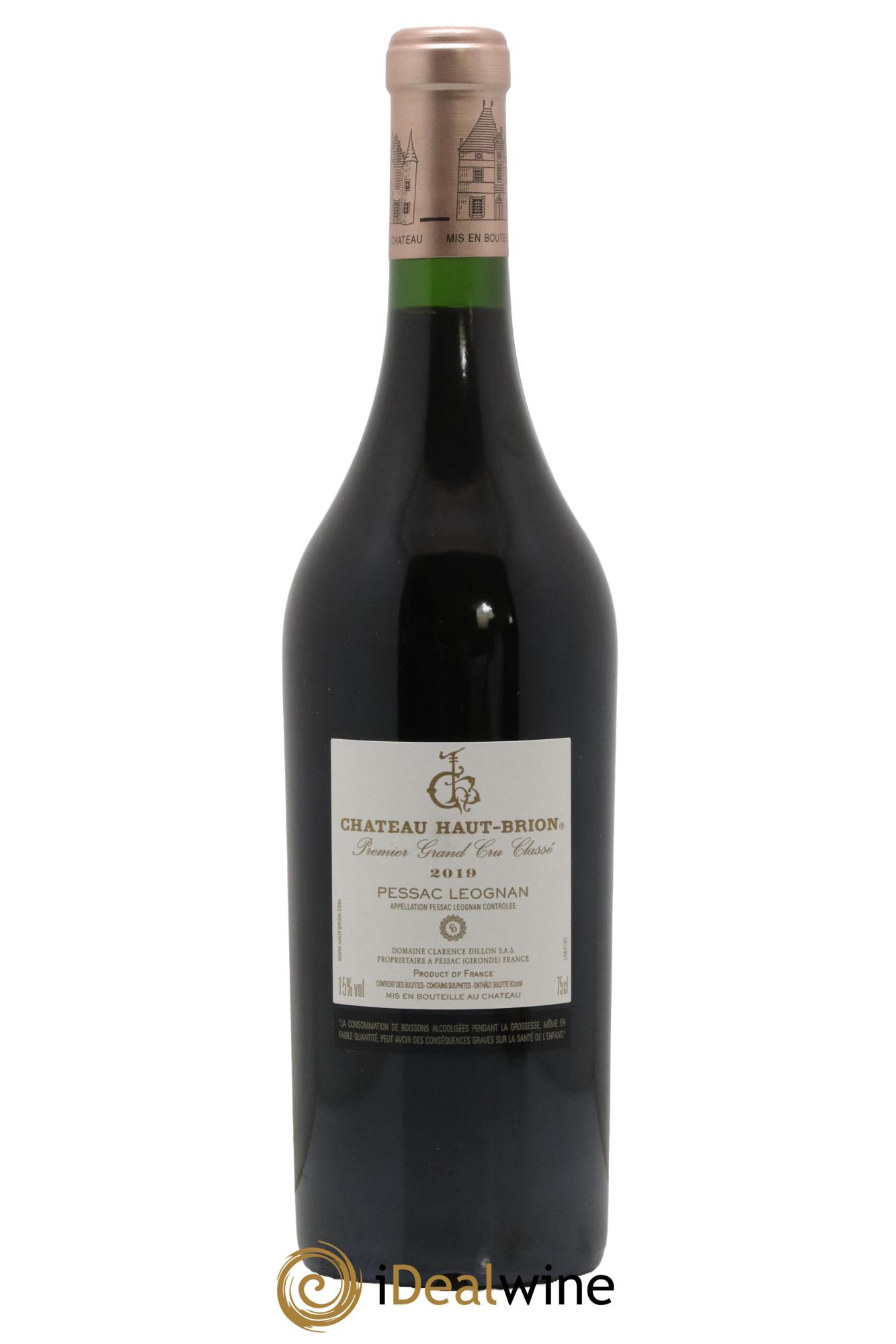 Château Haut Brion 1er Grand Cru Classé  2019 - Lotto di 1 bottiglia - 1