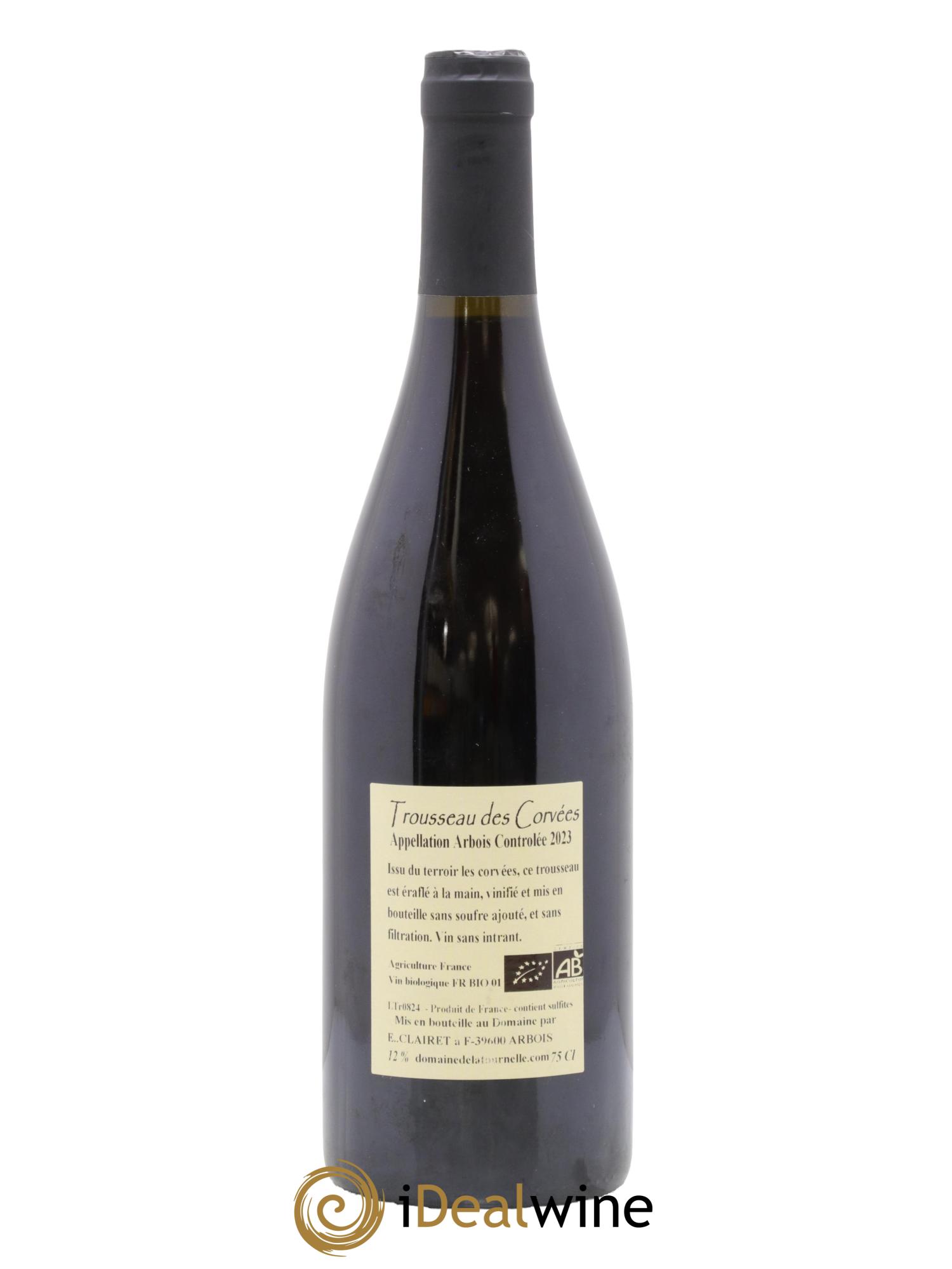 Arbois Trousseau des Corvées Domaine de la Tournelle 2023 - Lotto di 1 bottiglia - 1