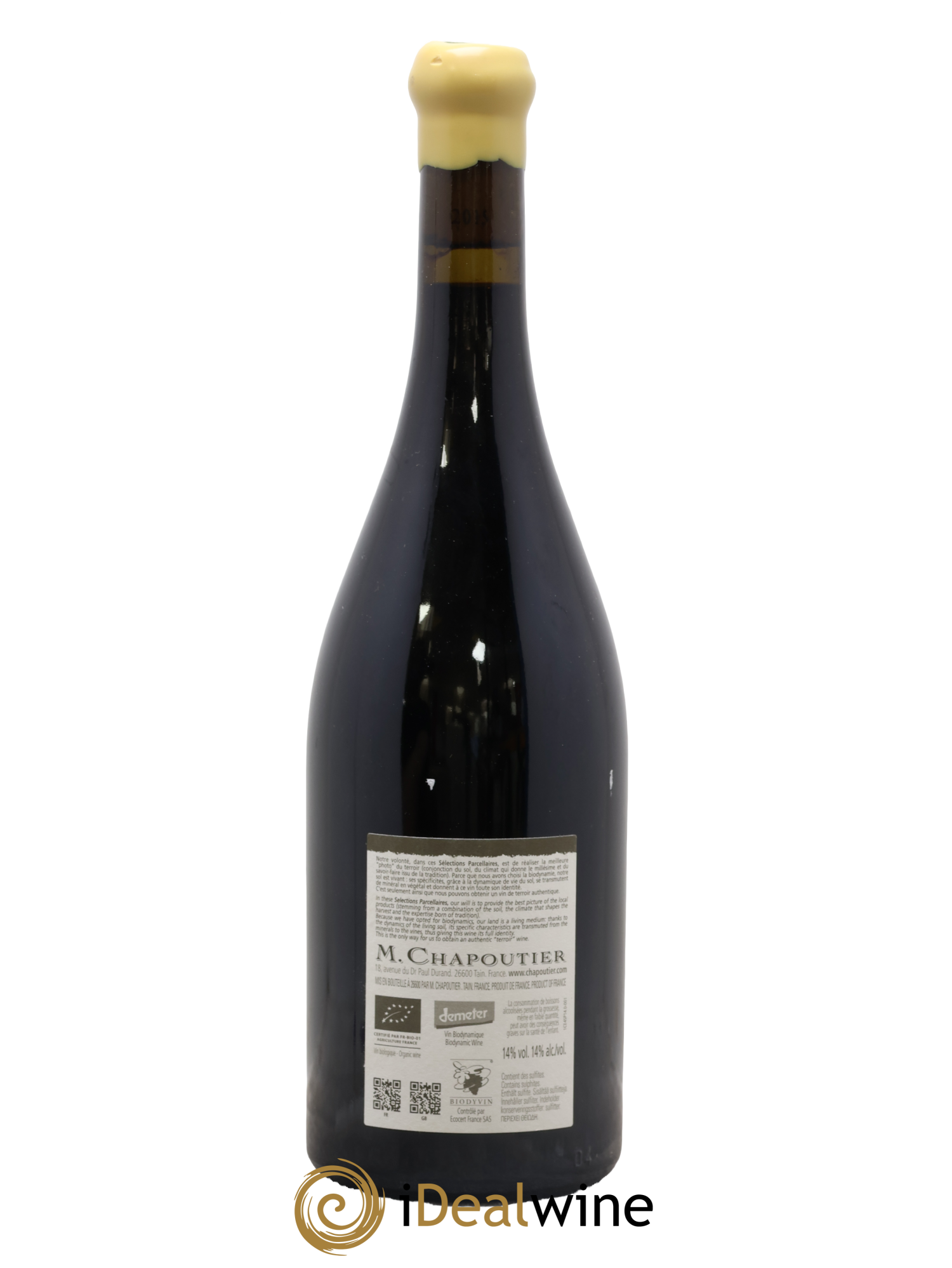 Hermitage Ermitage l'Ermite Chapoutier 2015 - Lot of 1 bottle - 1