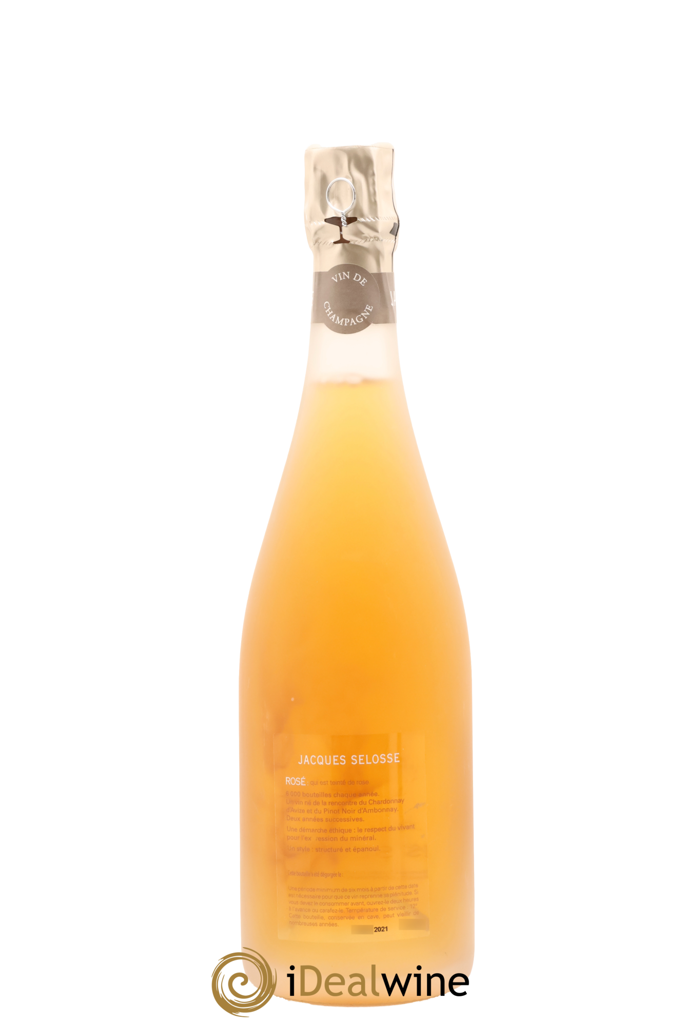 Rosé Brut Jacques Selosse - Lot de 1 bouteille - 1