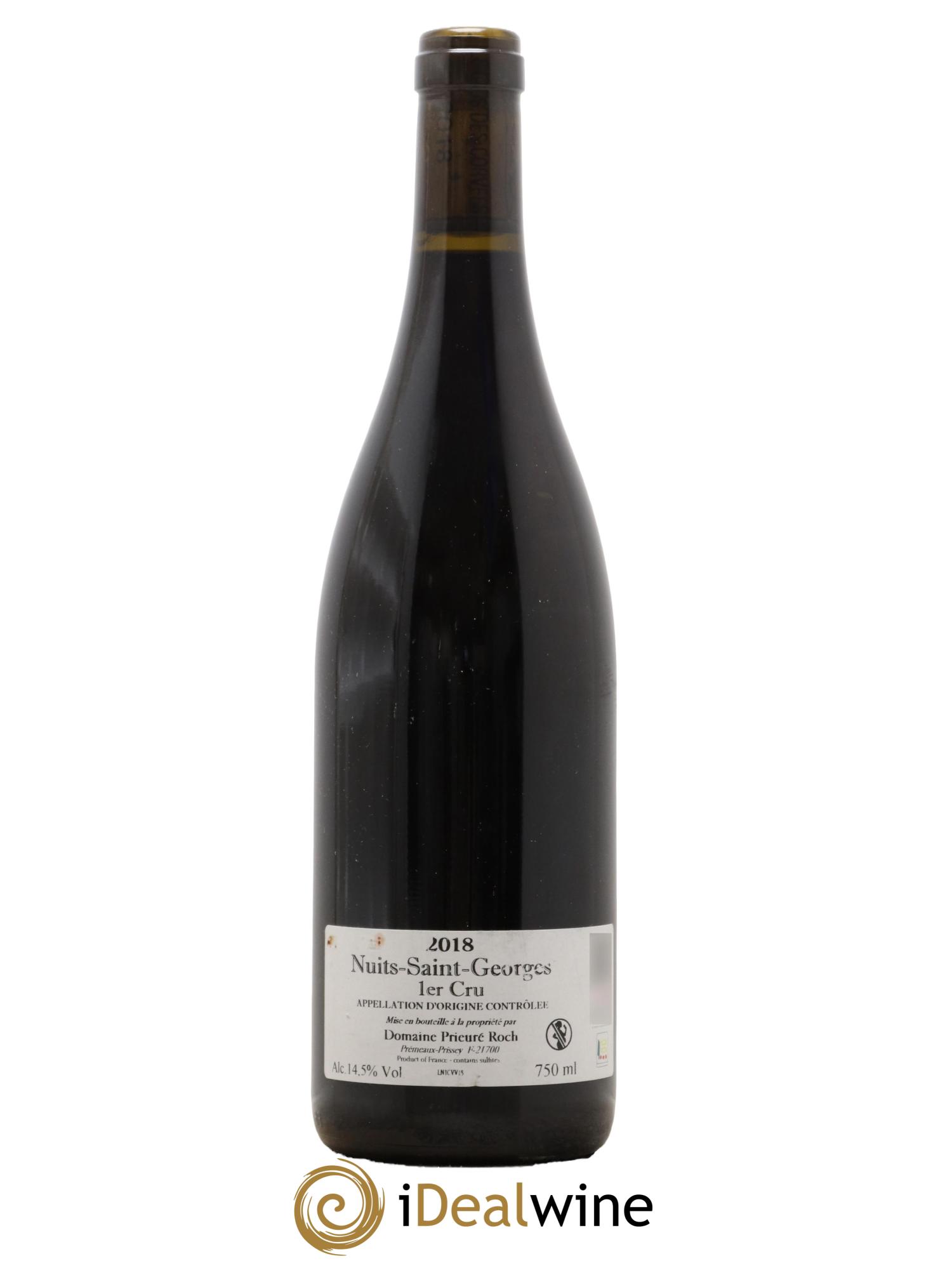 Nuits-Saint-Georges 1er Cru Vieilles Vignes Prieuré Roch 2018 - Lot de 1 bouteille - 1