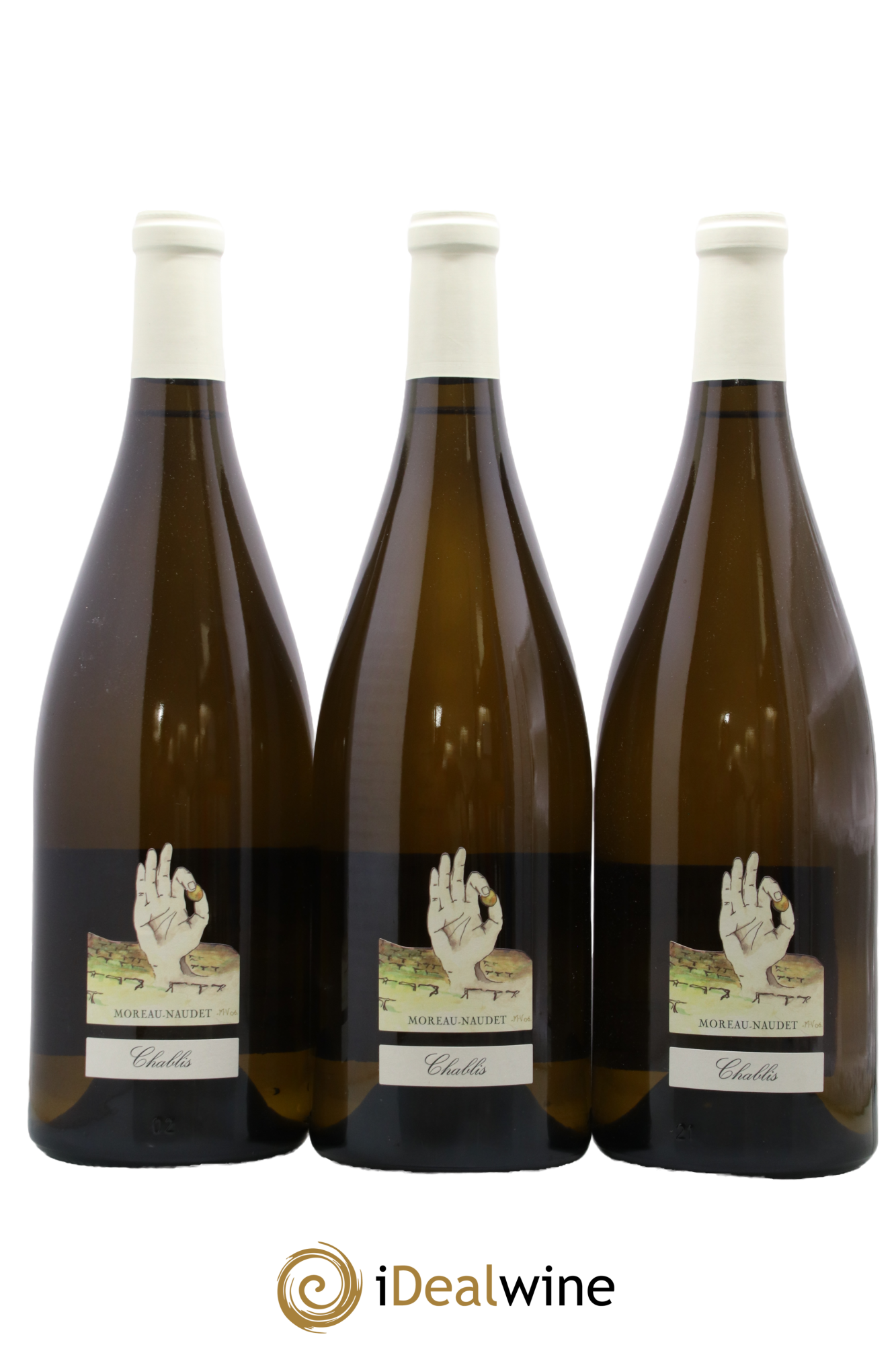 Chablis Moreau-Naudet 2014 - Lot of 3 magnums - 0