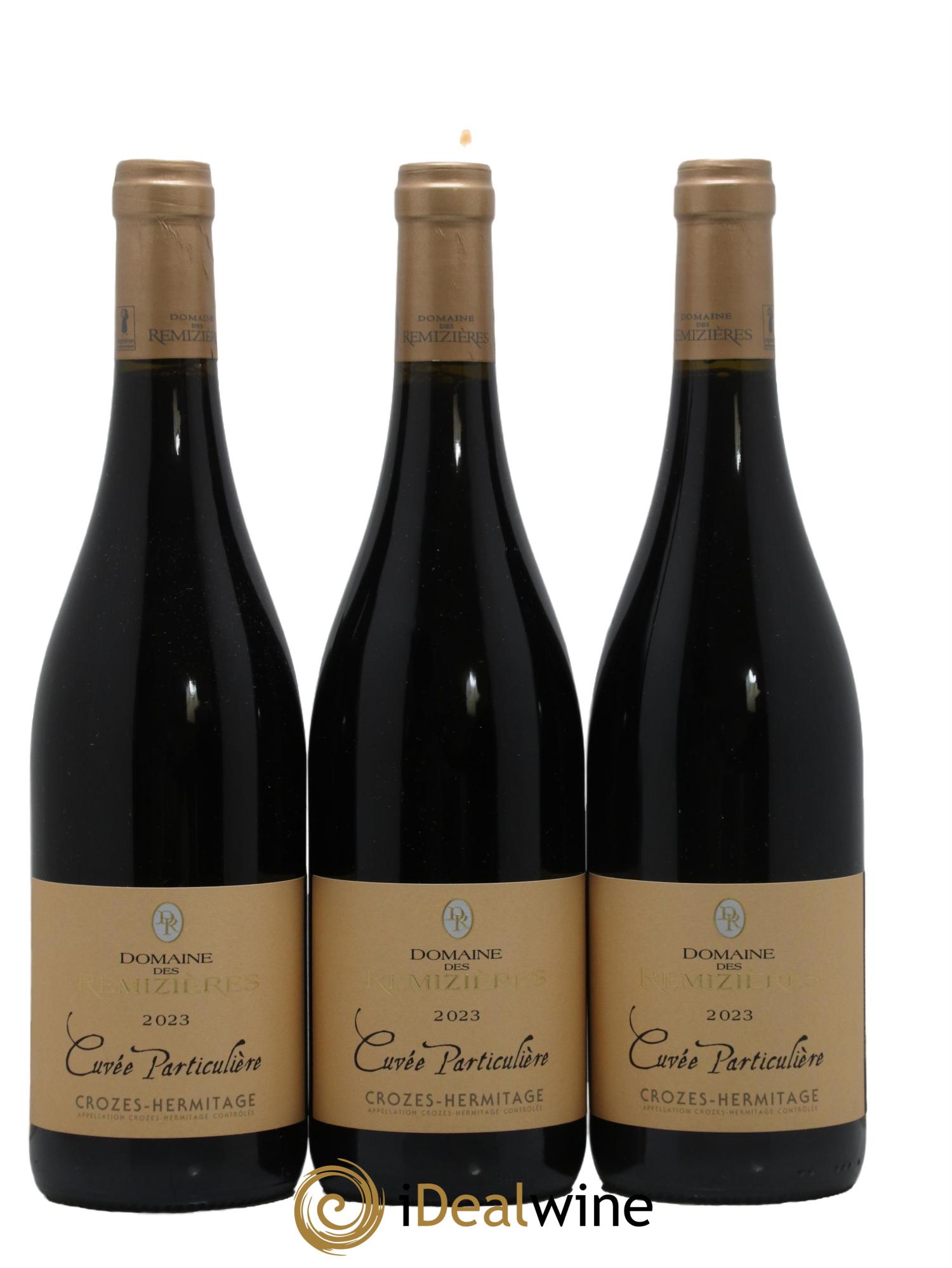 Crozes-Hermitage Cuvée particulière Rémizières (Domaine des) 2023 - Lot de 3 bouteilles - 0