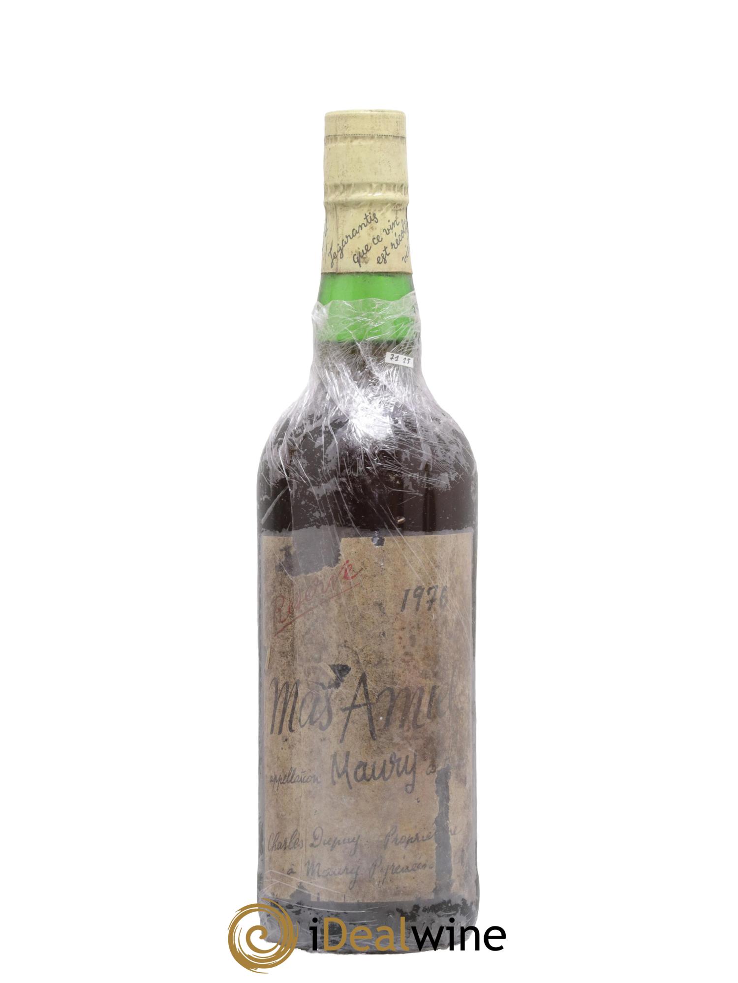 Maury Mas Amiel Réserve 1976 - Lot de 1 bouteille - 0