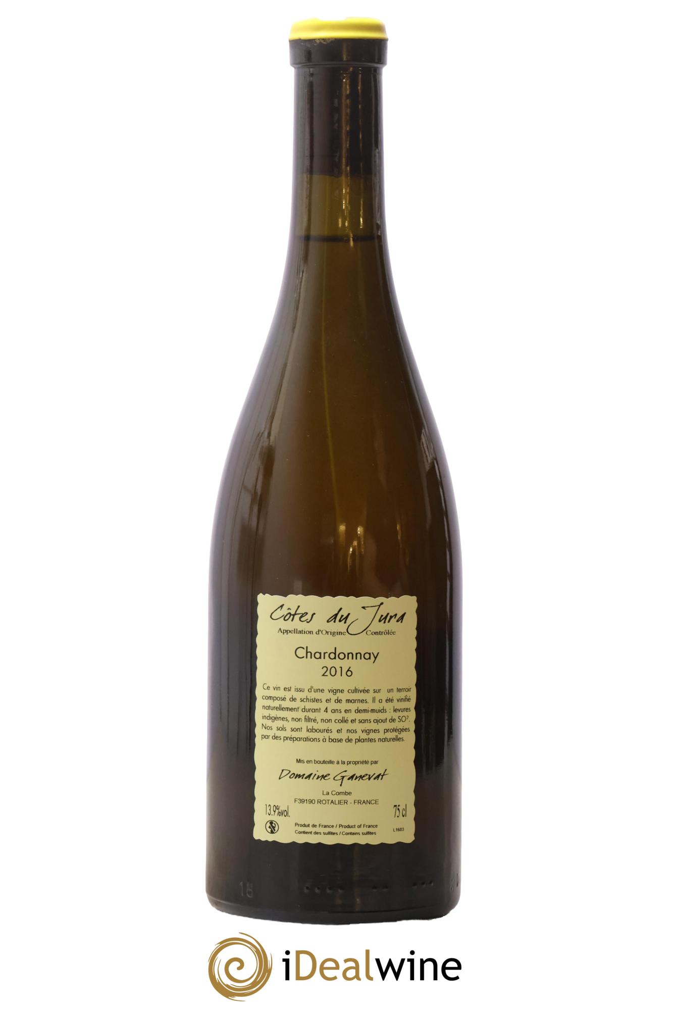 Côtes du Jura Grusse en Billat Jean-François Ganevat (Domaine) 2016 - Lot of 1 bottle - 1