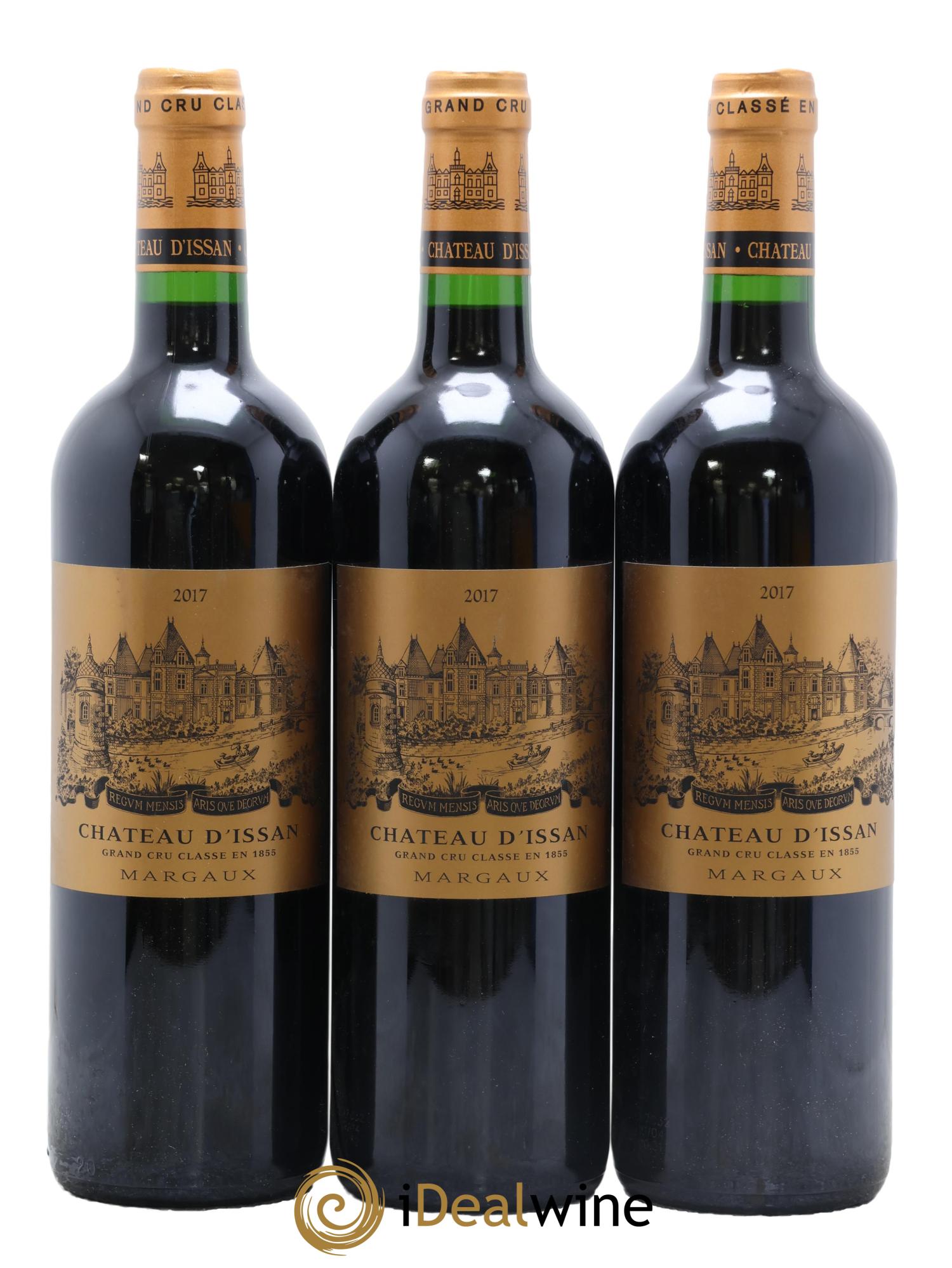 Château d'Issan 3ème Grand Cru Classé 2017 - Lot of 3 bottles - 0