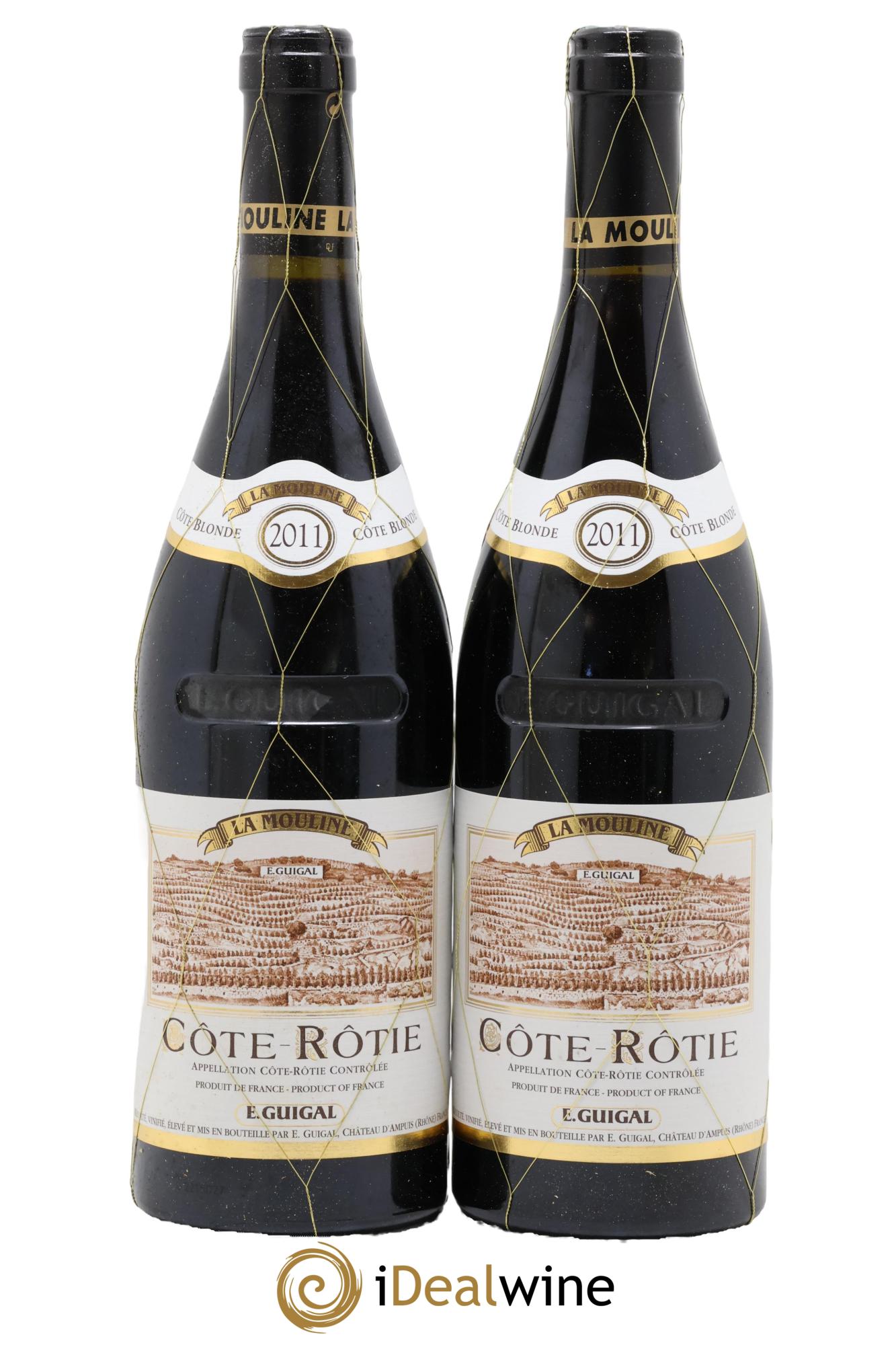 Côte-Rôtie La Mouline Guigal 2011 - Lot de 2 bouteilles - 0