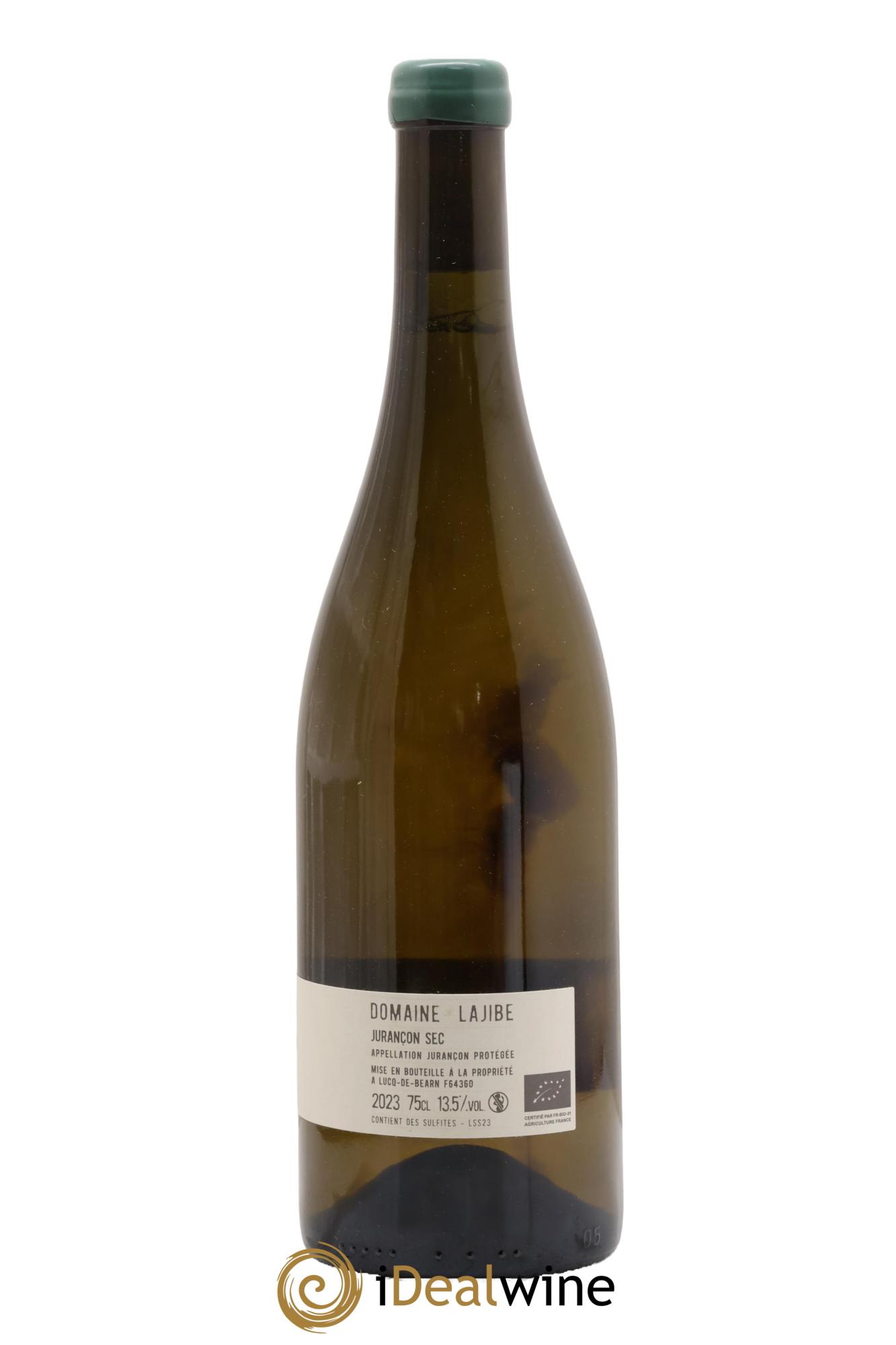 Jurançon sec Serres-Seques Domaine Lajibe - Jean-Baptiste Semmartin 2023 - Posten von 1 Flasche - 1