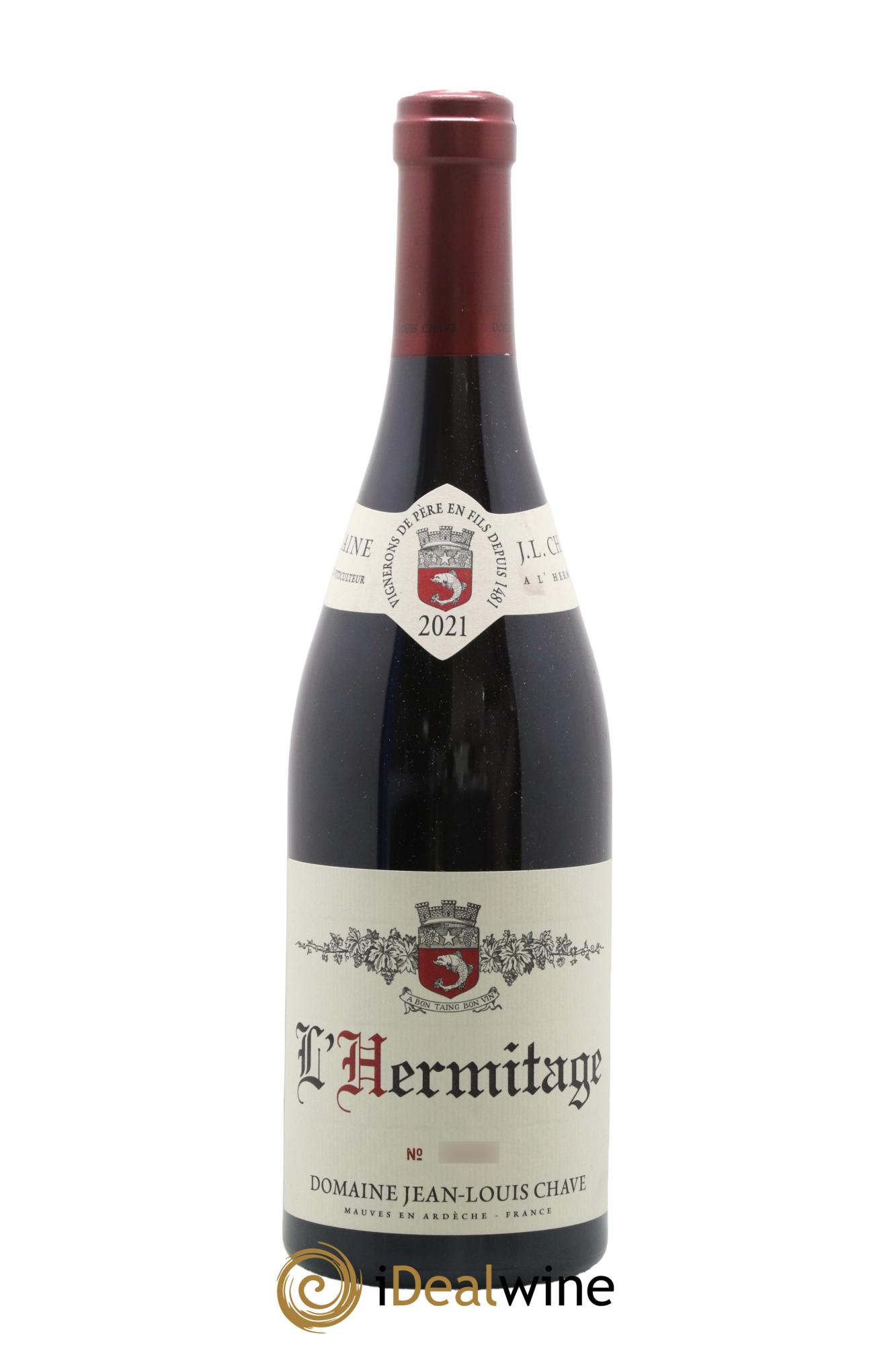 Hermitage Jean-Louis Chave 2021 - Lot de 1 bouteille - 0
