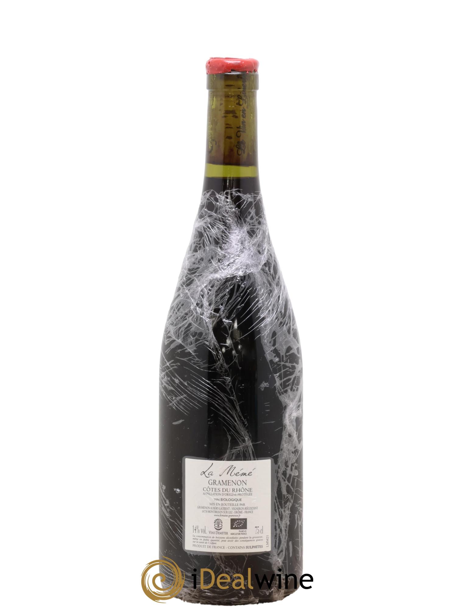Côtes-du-Rhône La Mémé Ceps Centenaires Gramenon (Domaine) 2021 - Posten von 1 Flasche - 1