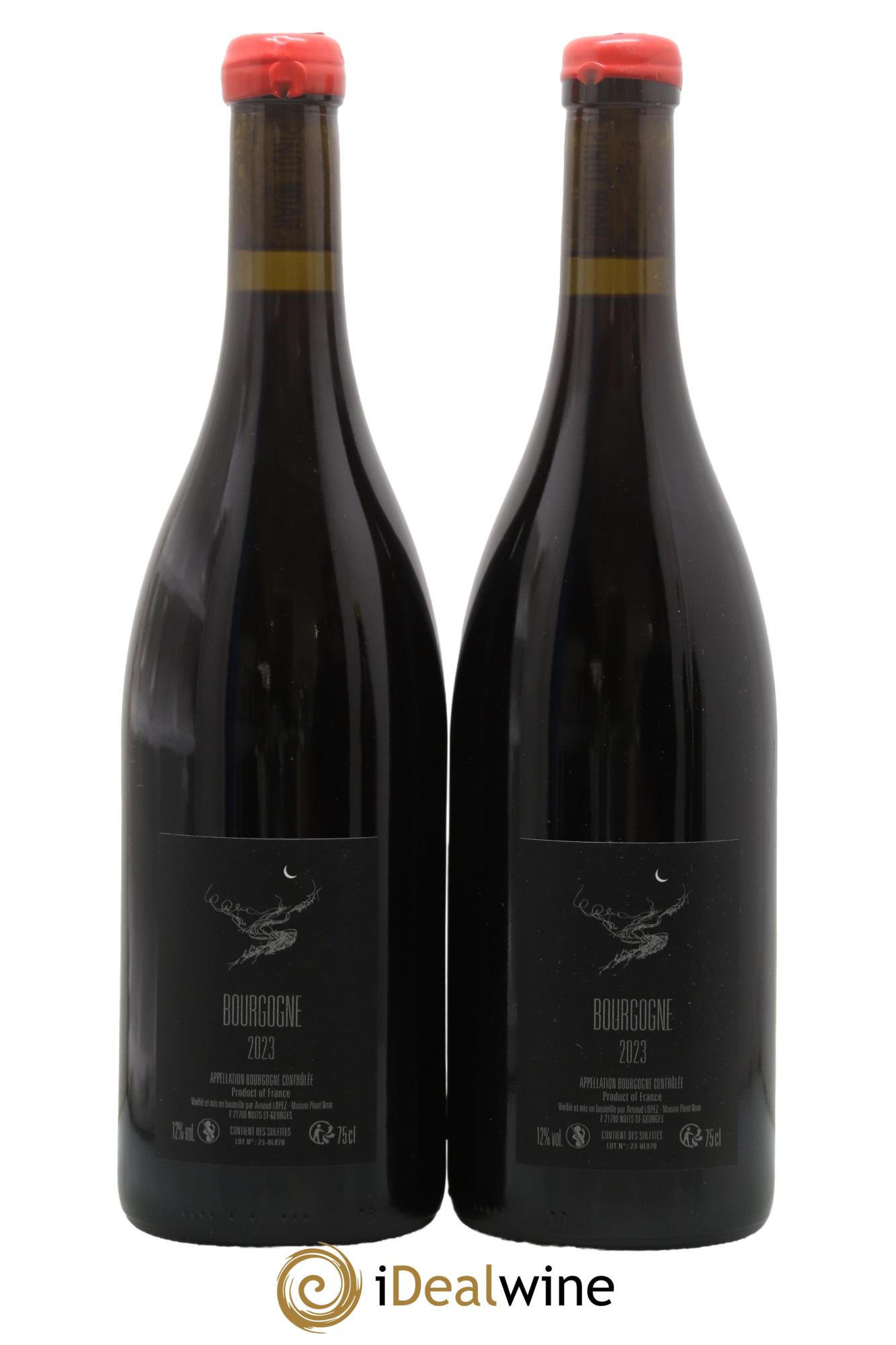Bourgogne Lazaro Arnaud Lopez 2023 - Lot de 2 bouteilles - 1