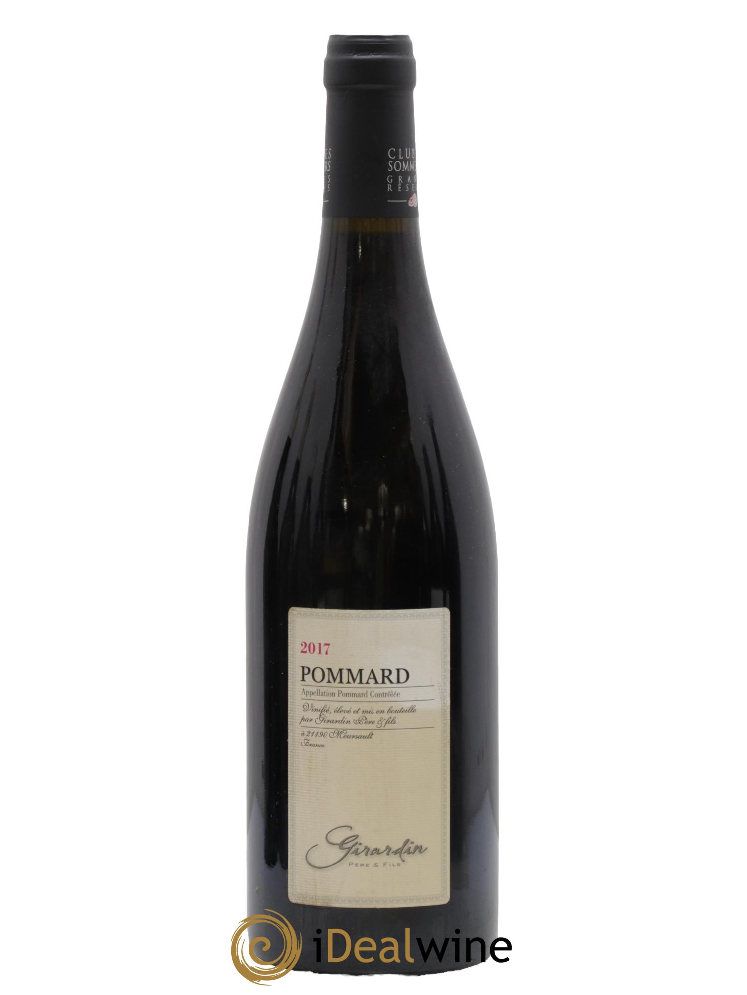 Pommard Village Club Des Sommeliers Girardin Père Et Fils 2017 - Lotto di 1 bottiglia - 0