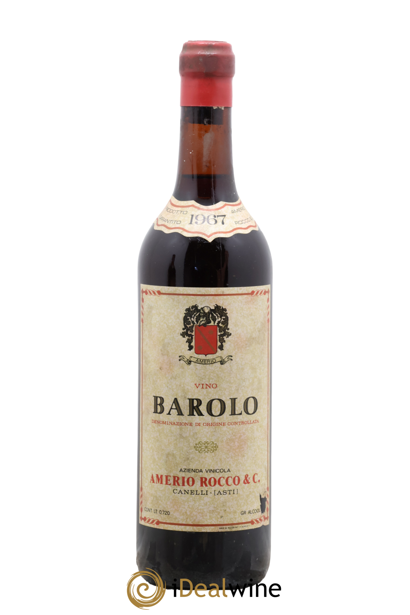 Barolo Americo Rocco 1967 - Lot of 1 bottle - 0