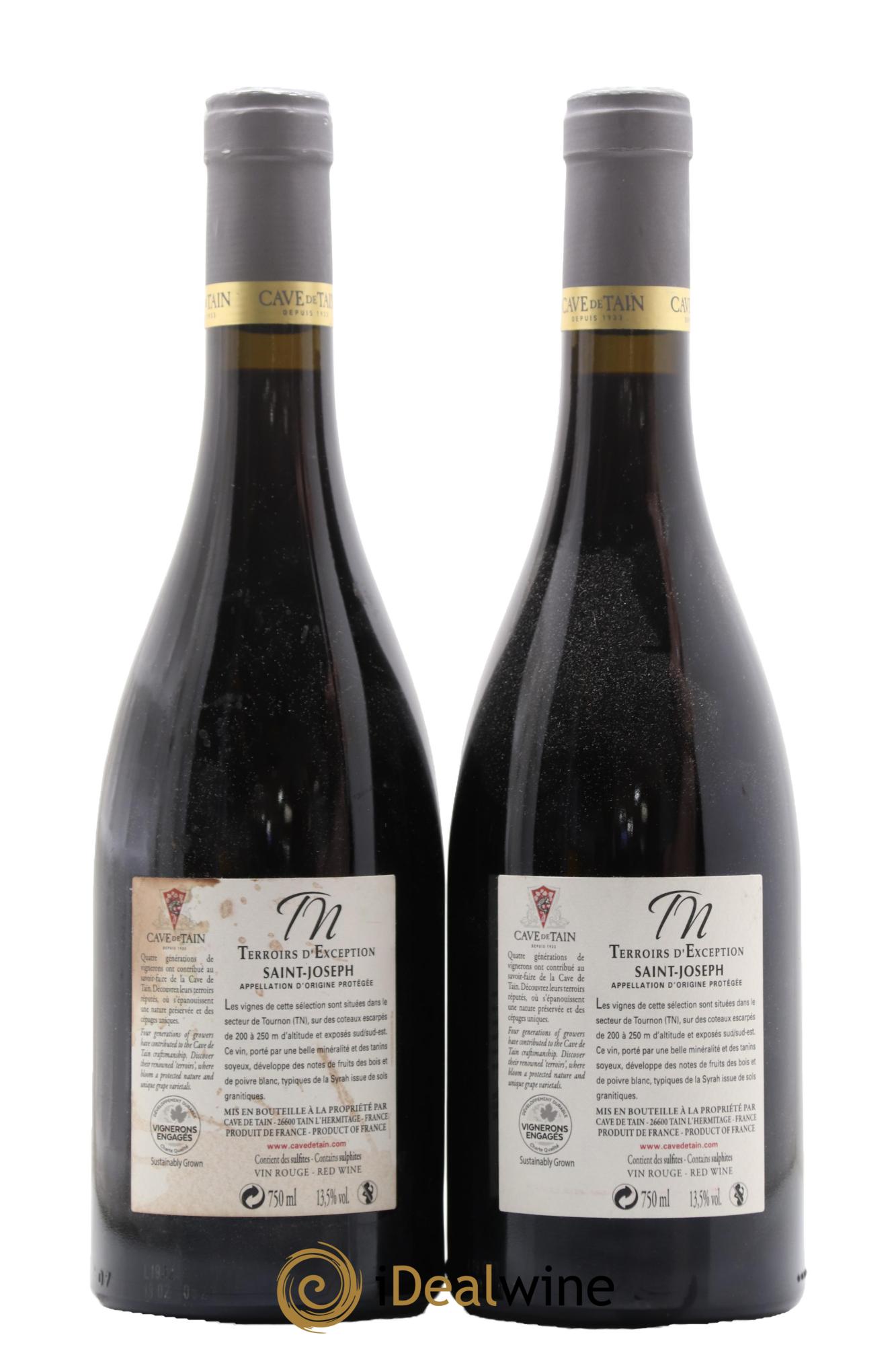 Saint-Joseph Hériteirs Gambert Terroirs d'Exception Cave de Tain 2016 - Lot de 2 bouteilles - 1