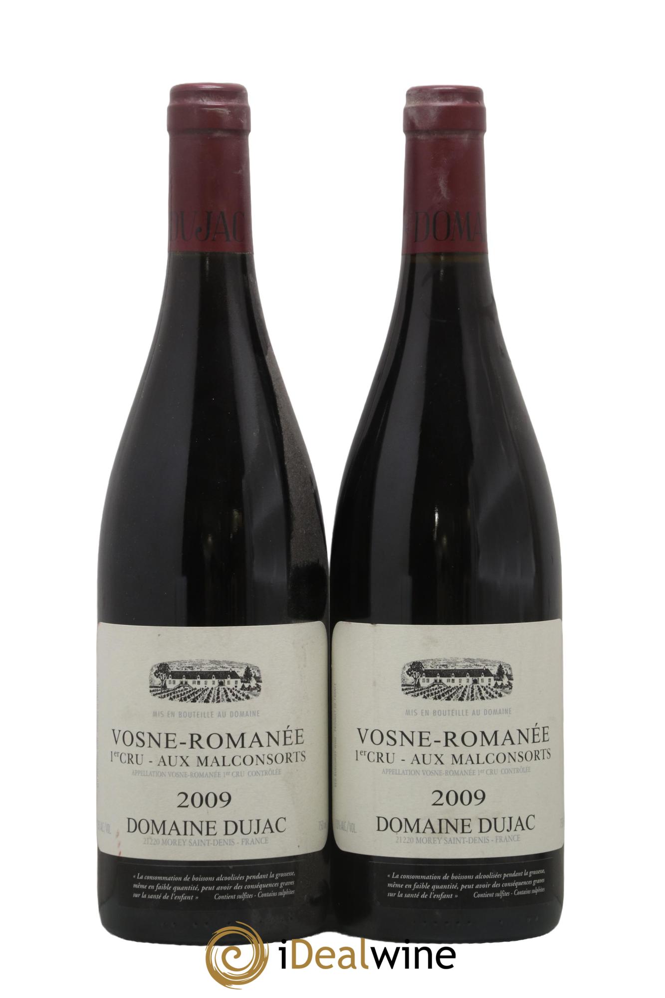 Vosne-Romanée 1er Cru Aux Malconsorts Dujac (Domaine) 2009 - Lot de 2 bouteilles - 0