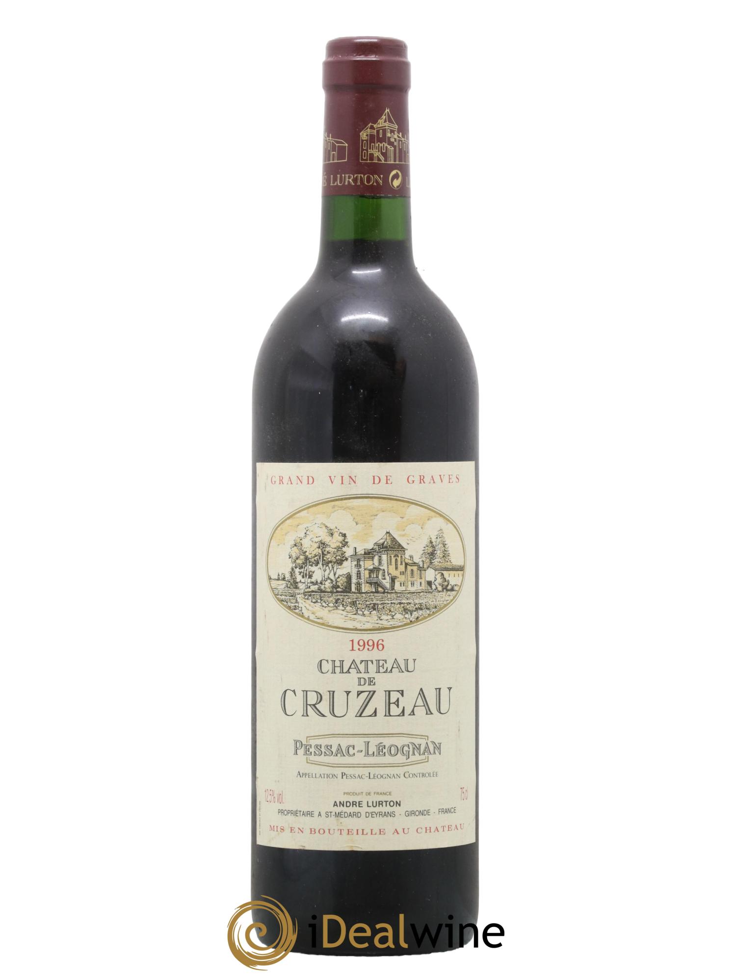Château de Cruzeau 1996 - Lot de 1 bouteille - 0