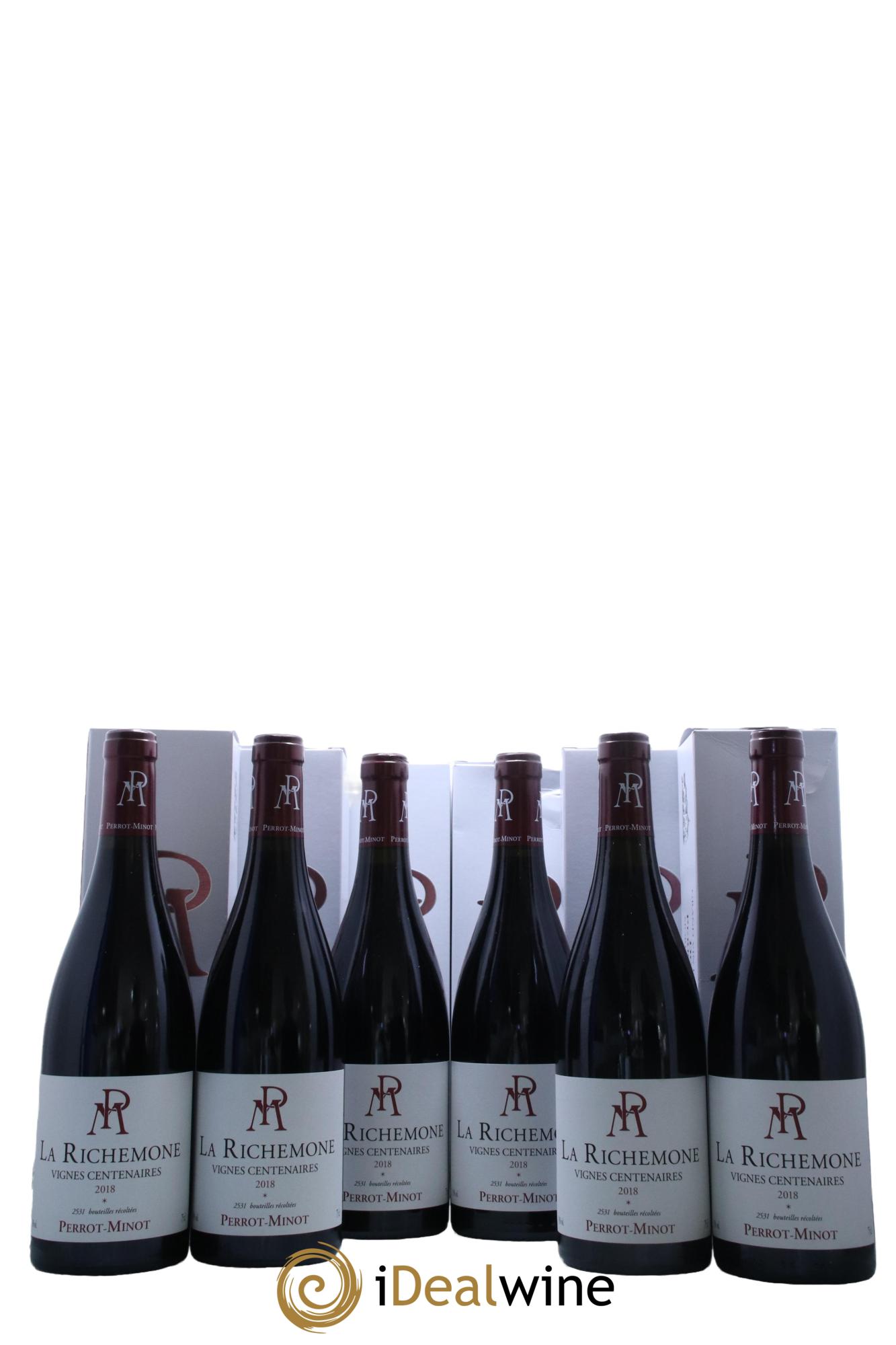 Nuits-Saint-Georges 1er Cru La Richemone Cuvée Ultra Vieilles Vignes Perrot-Minot 2018 - Lotto di 6 bottiglie - 5