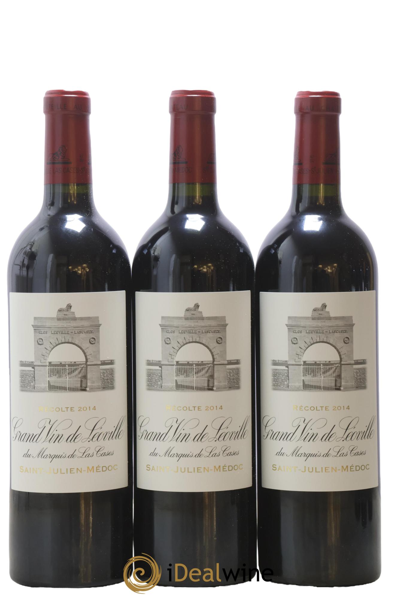 Château Léoville Las Cases 2ème Grand Cru Classé 2014 - Lot de 6 bouteilles - 3