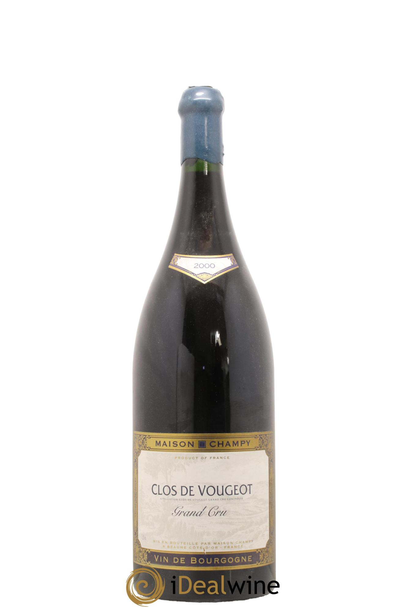 Clos de Vougeot Grand Cru Maison Champy 2000 - Lot of 1 double magnum - 1