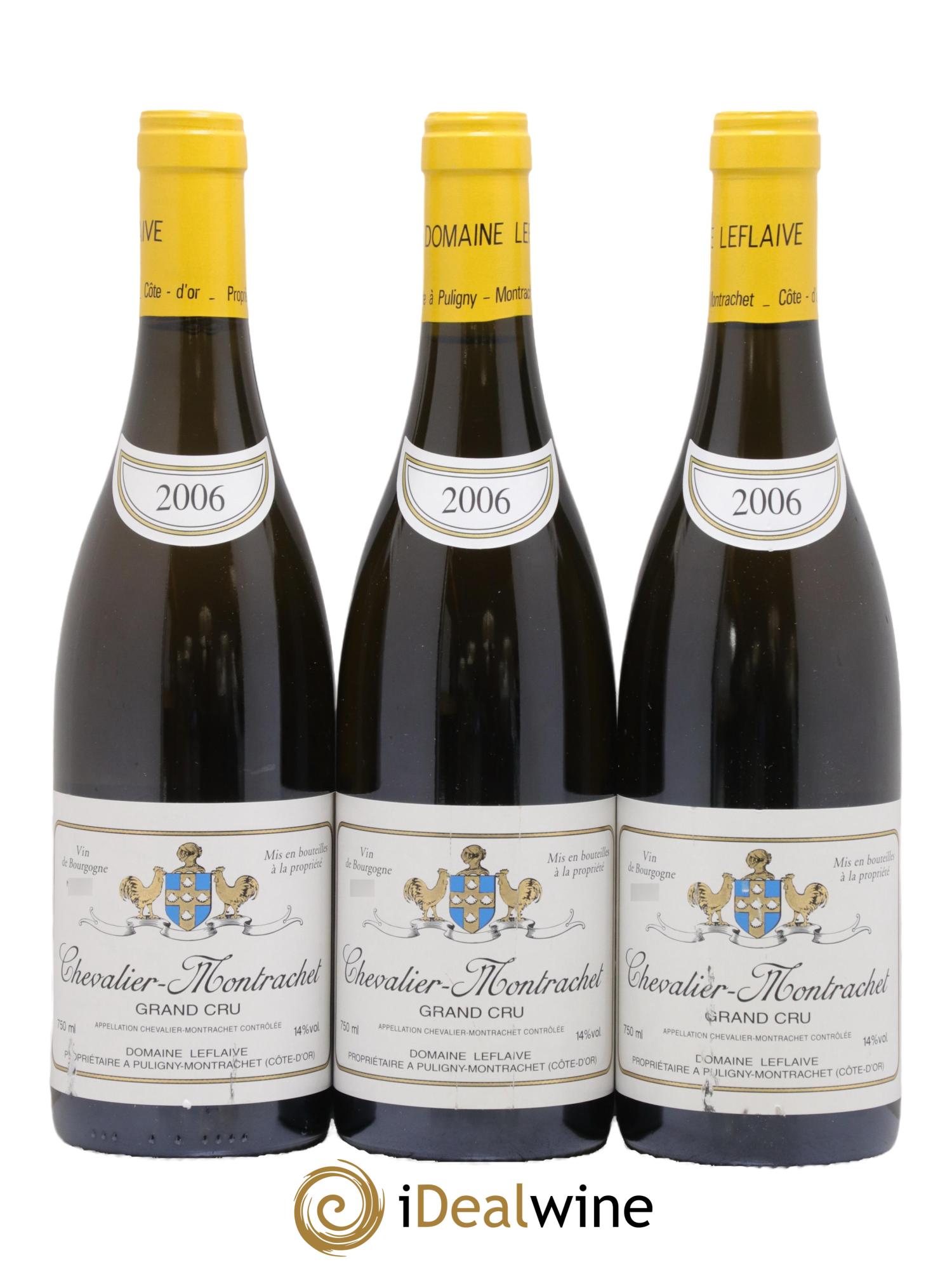 Chevalier-Montrachet Grand Cru Leflaive (Domaine) 2006 - Lot de 3 bouteilles - 0