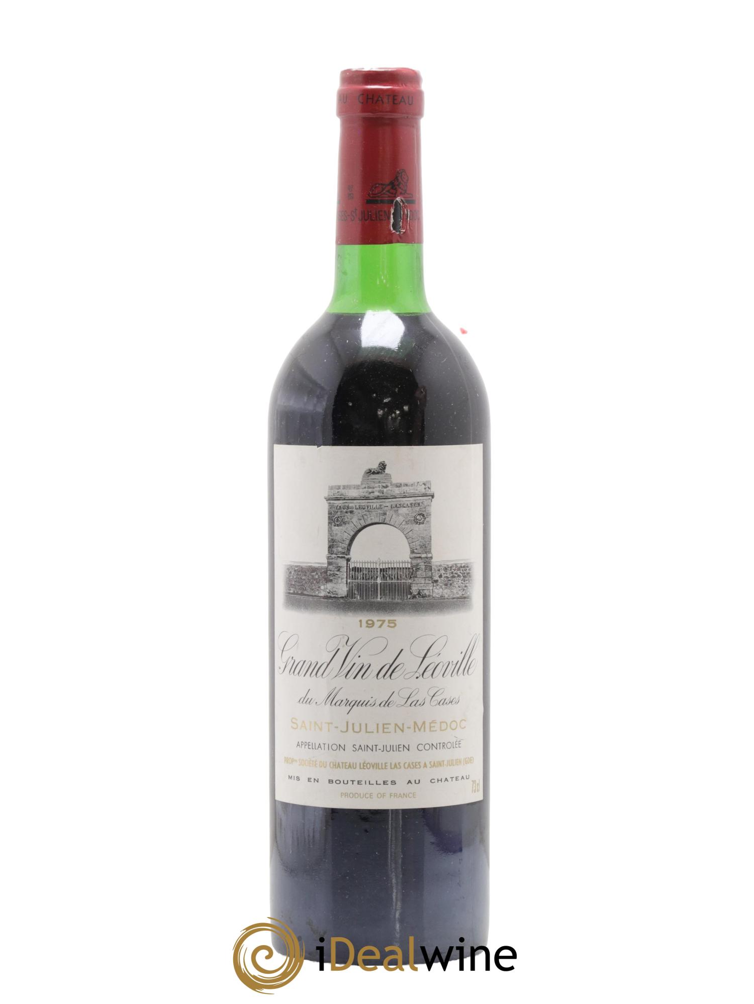 Château Léoville Las Cases 2ème Grand Cru Classé 1975 - Lot de 1 bouteille - 0