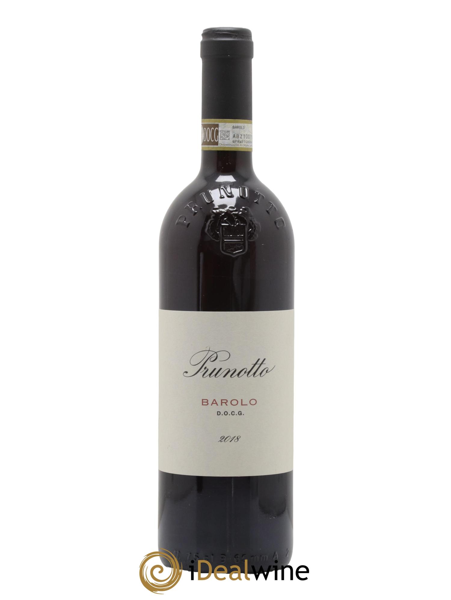 Barolo Prunotto - Antinori 2018 - Lot de 1 bouteille - 0