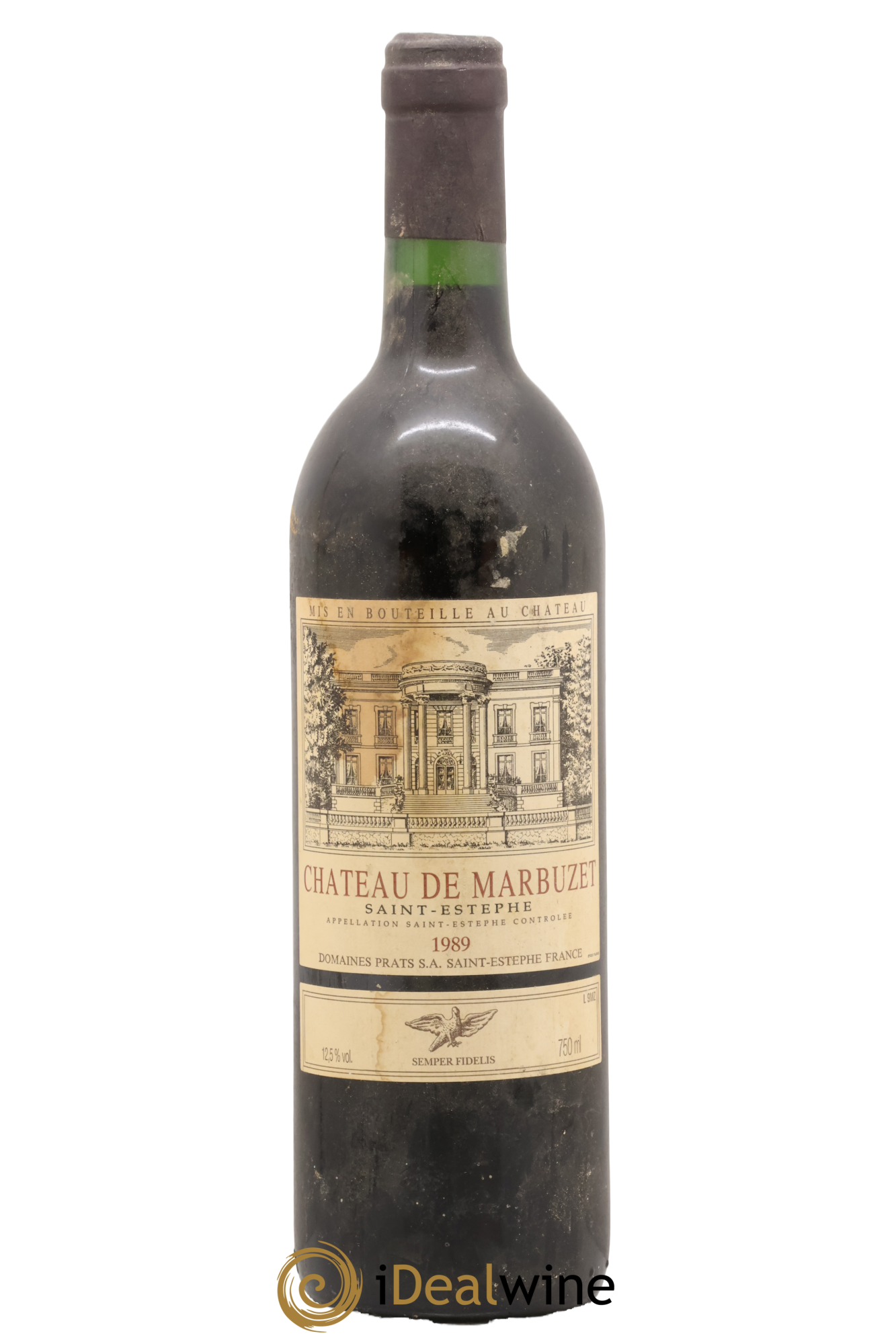 Château de Marbuzet Cru Bourgeois 1989 - Lot of 1 bottle - 0