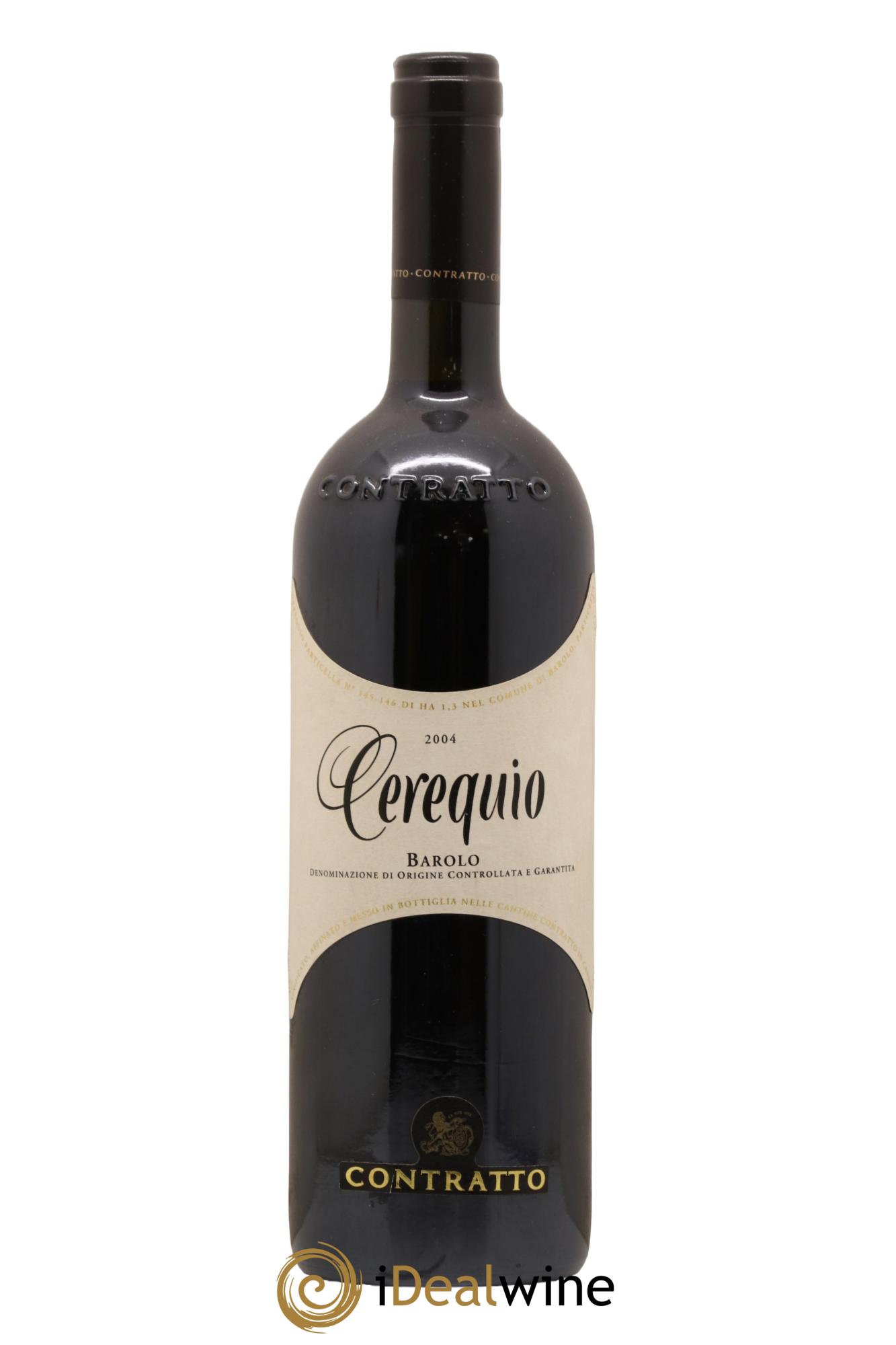 Barolo Cerequio Contratto 2004 - Lot de 1 bouteille - 0