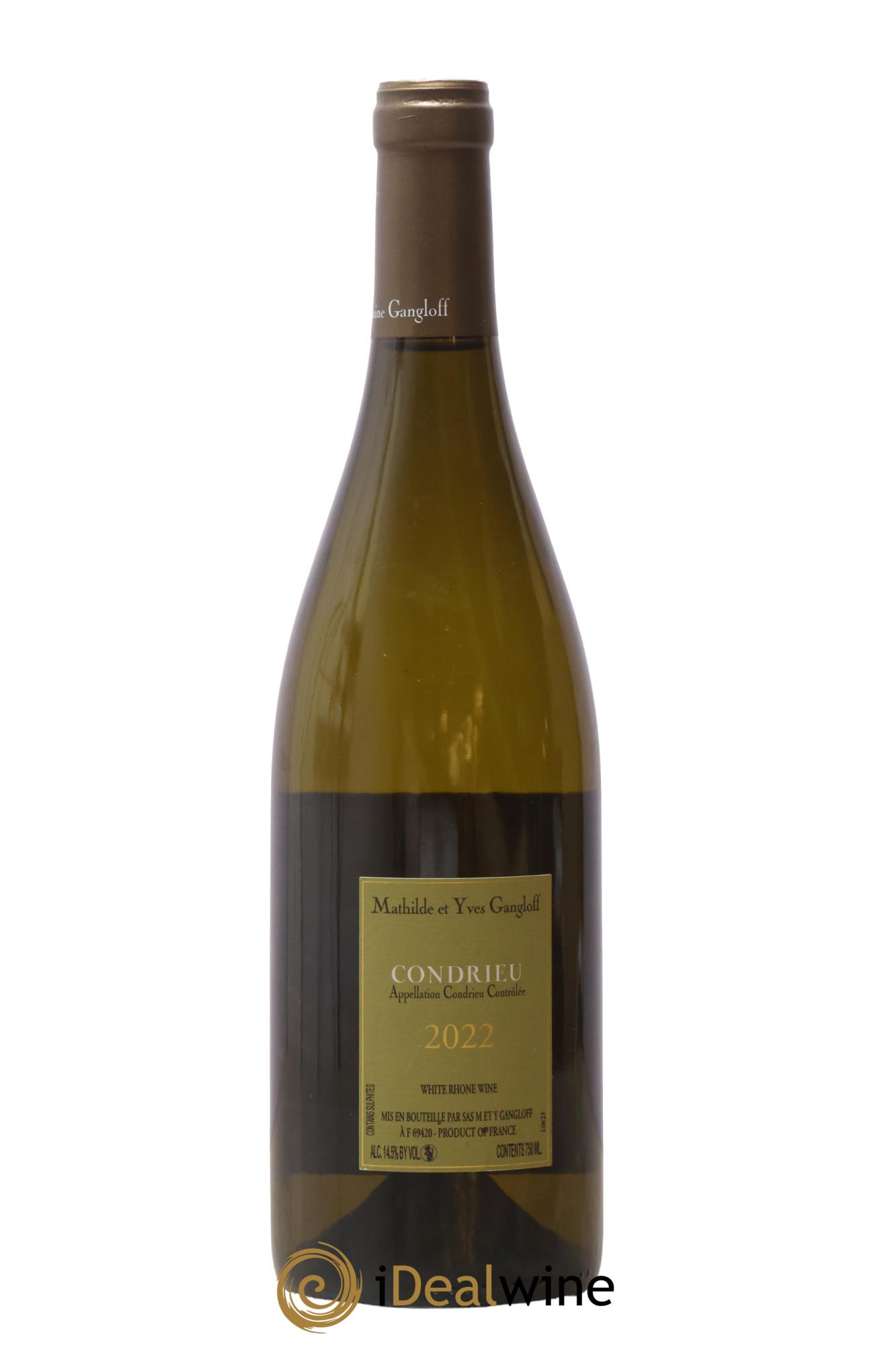 Condrieu Domaine Gangloff (Domaine) 2022 - Lot of 1 bottle - 1