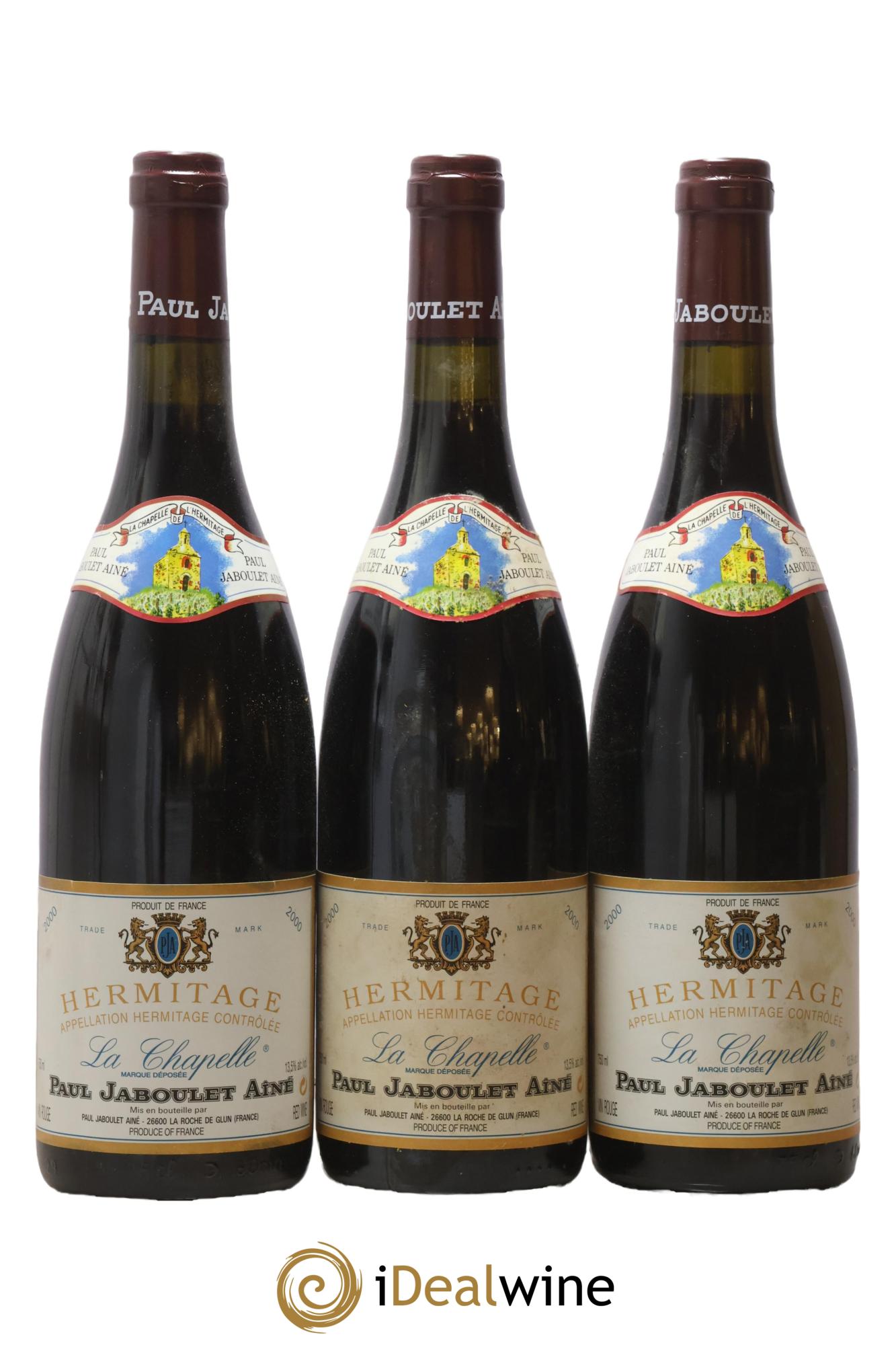 Hermitage La Chapelle Paul Jaboulet Ainé 2000 - Lotto di 6 bottiglie - 2