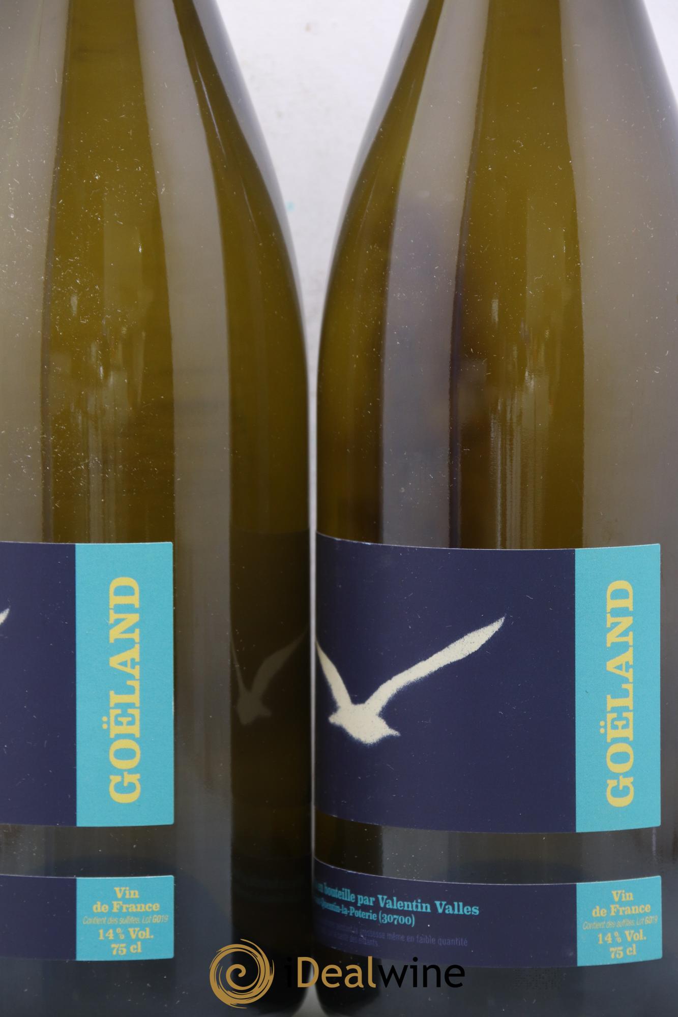 Vin de France Goeland Valentin Vallés 2019 - Lot de 2 bouteilles - 1